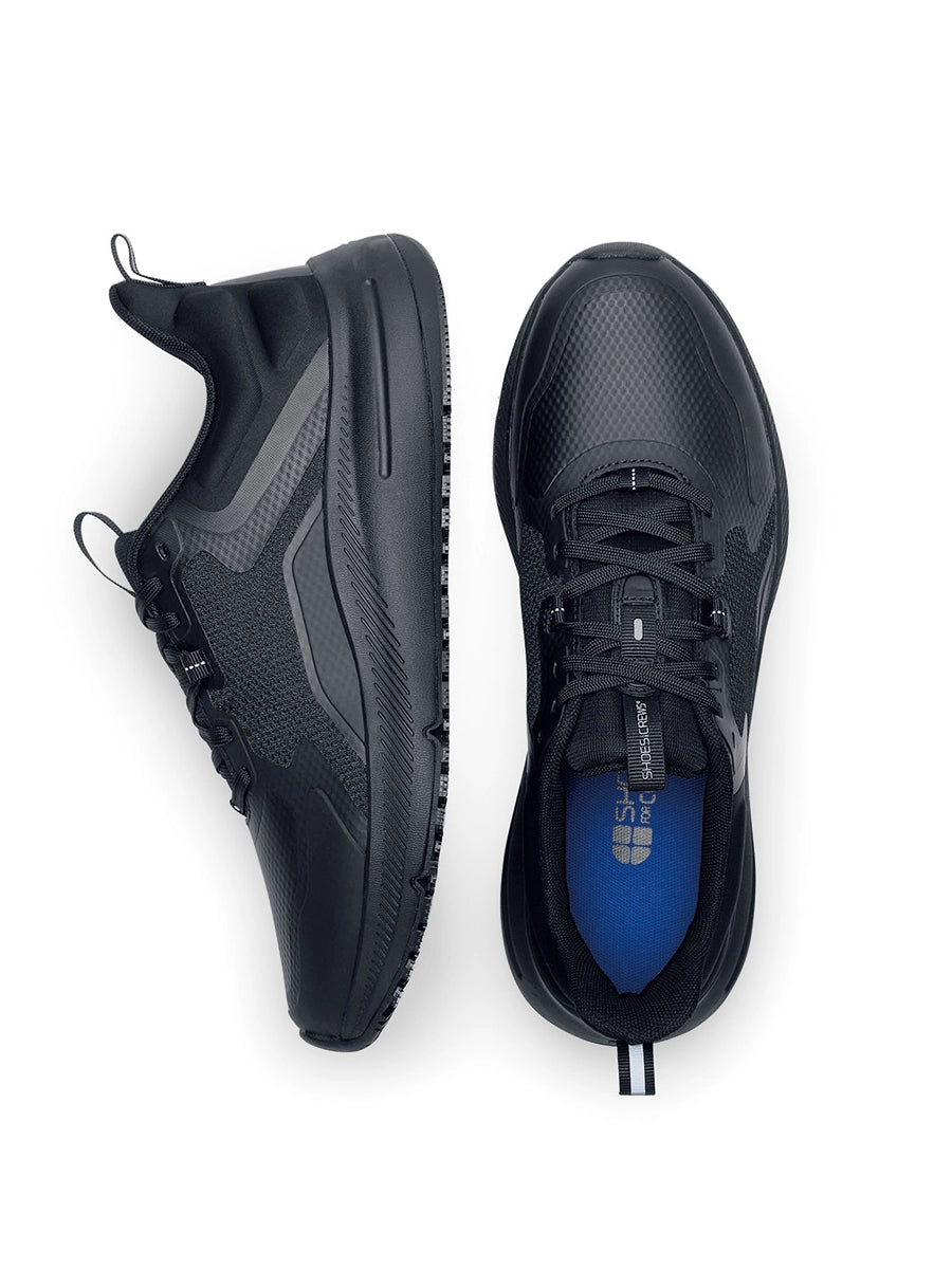 Men's Kitchen Shoe Crossing Black by Shoes For Crews - ChefsCotton