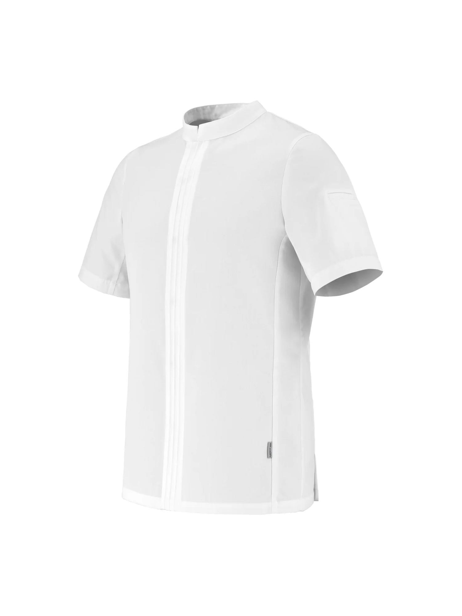 Men's Short-Sleeved Chef Jacket Cristal Pi White by LaFont -  ChefsCotton