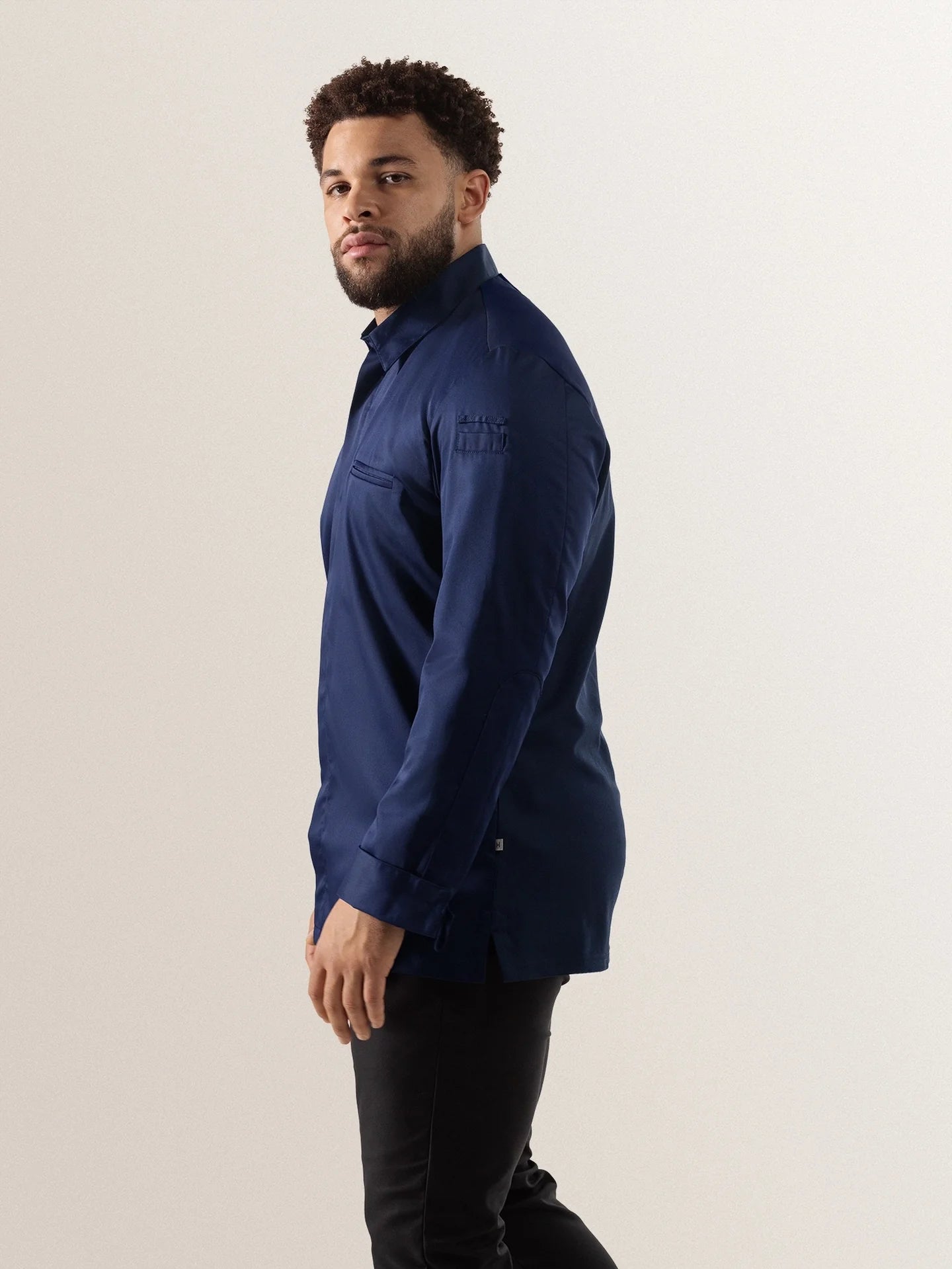 Chef Jacket Angelo Patriot Blue by Le Nouveau Chef -  ChefsCotton