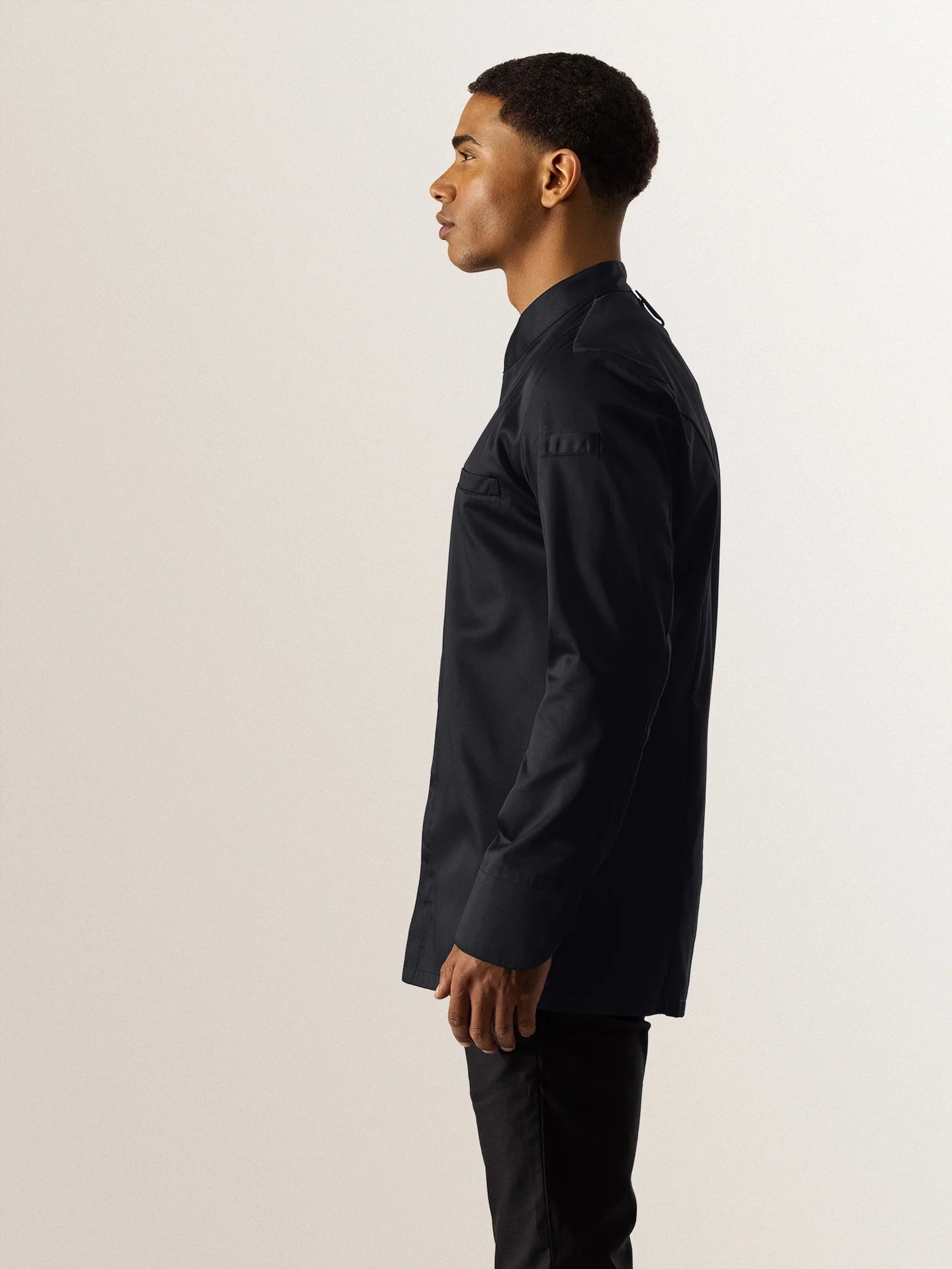 Chef Jacket Gusto Black by Le Nouveau Chef -  ChefsCotton