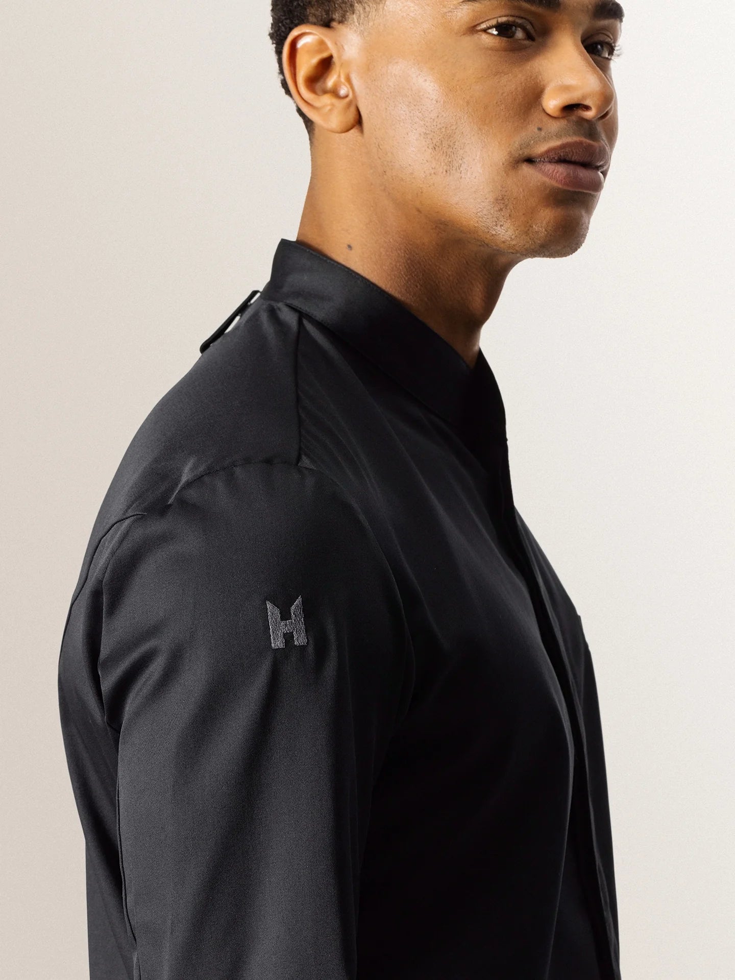 Chef Jacket Gusto Black by Le Nouveau Chef -  ChefsCotton