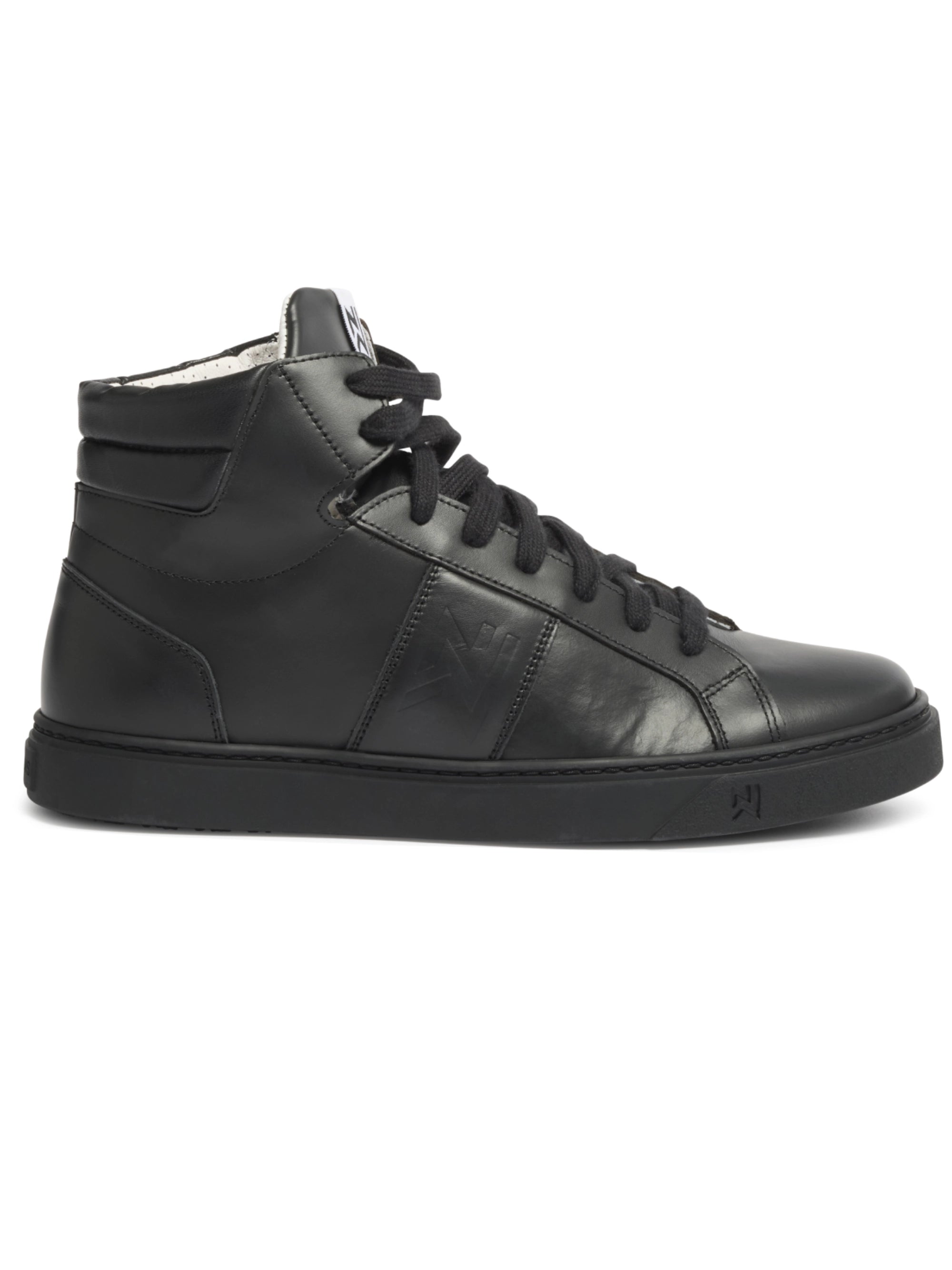 Non-Slip Work Sneaker MAEL High-Top Black by Nordways -  ChefsCotton