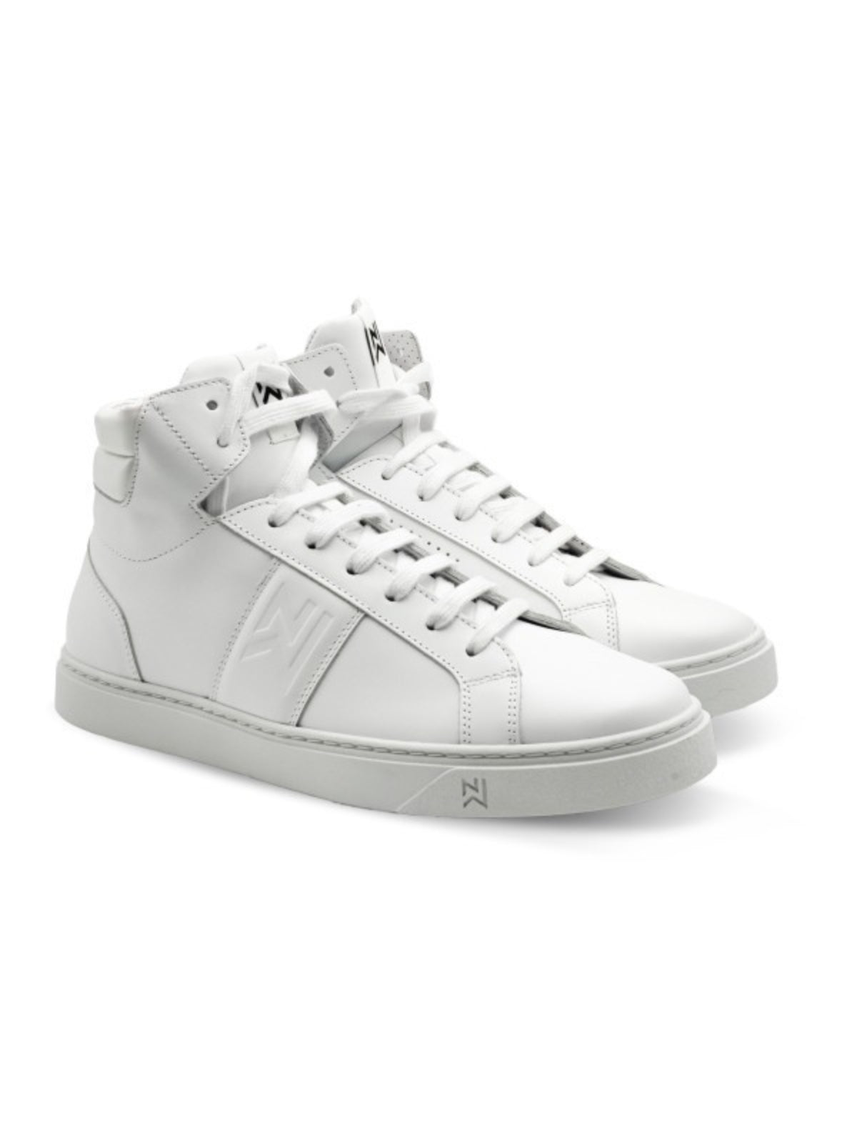 Non-Slip Work Sneaker MAEL High-Top White by Nordways - ChefsCotton