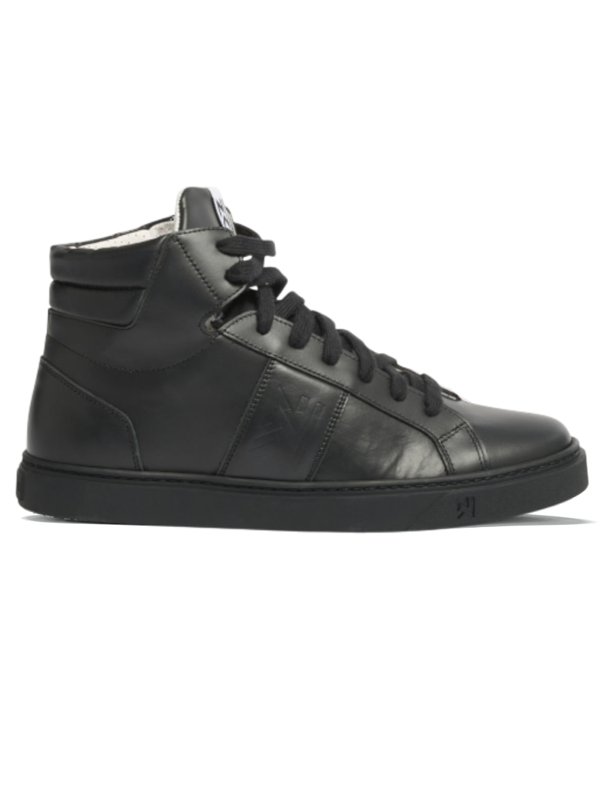 Non-Slip Work Sneaker MAEL High Black by Nordways - ChefsCotton