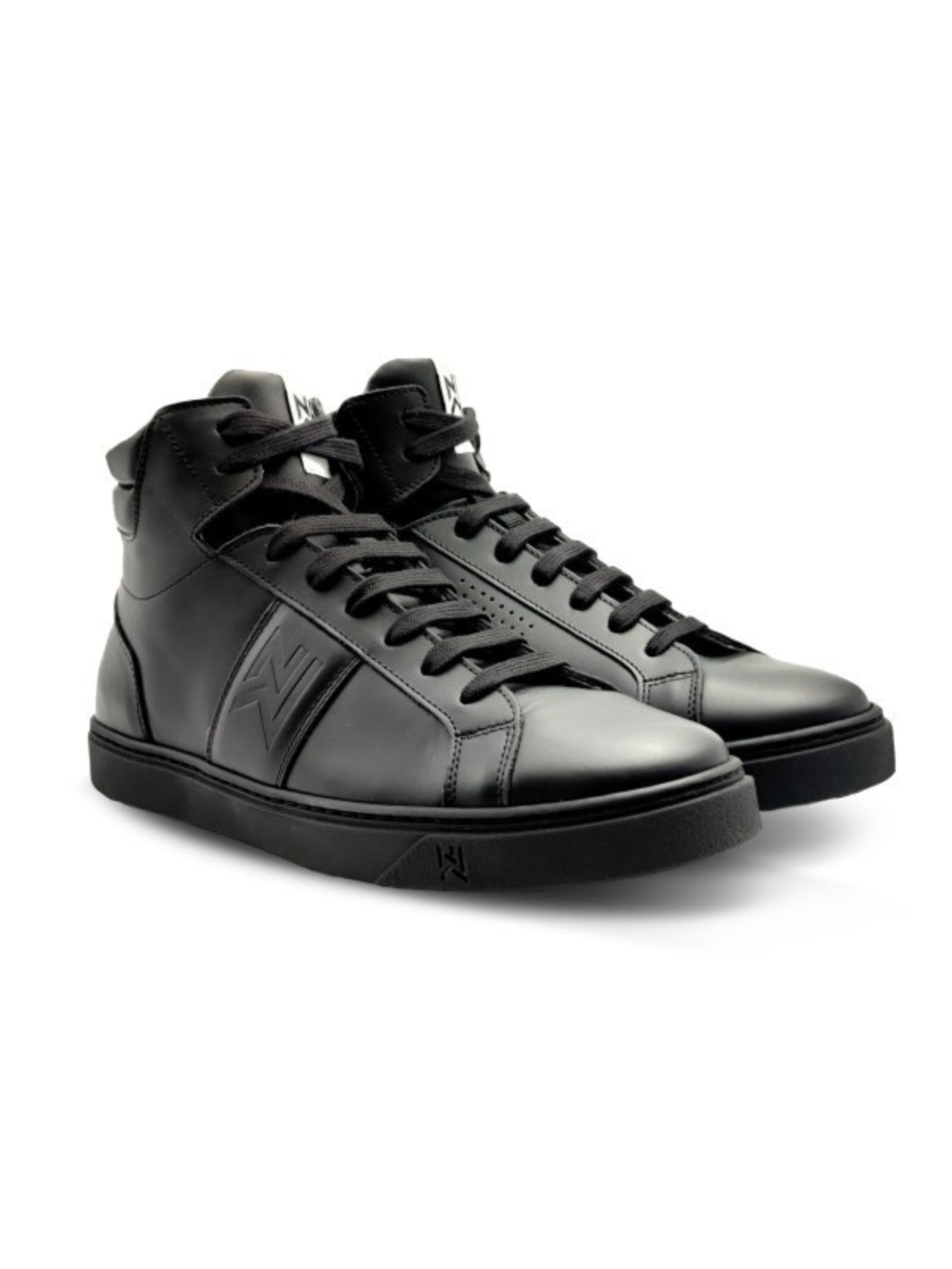Non-Slip Work Sneaker MAEL High Black by Nordways - ChefsCotton