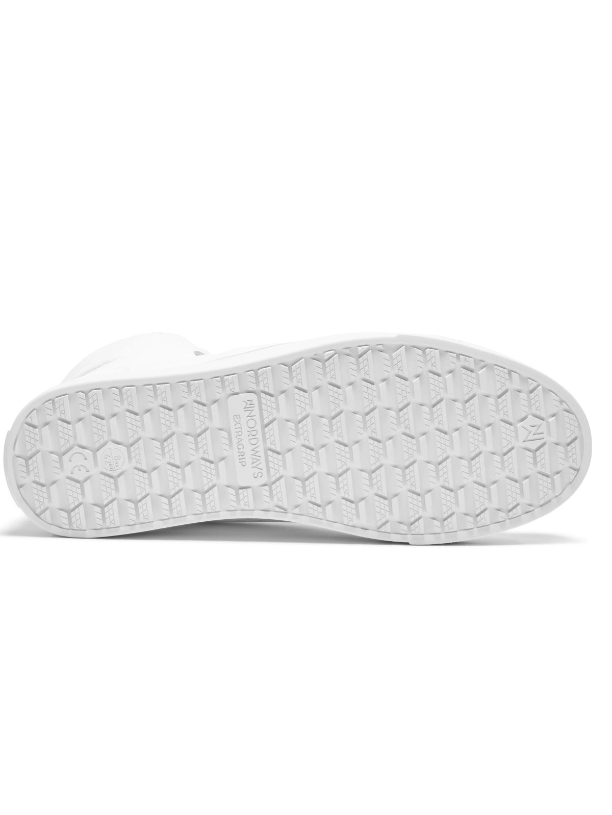 Non-Slip Work Sneaker MAEL High-Top White by ChefsCotton - Nordways