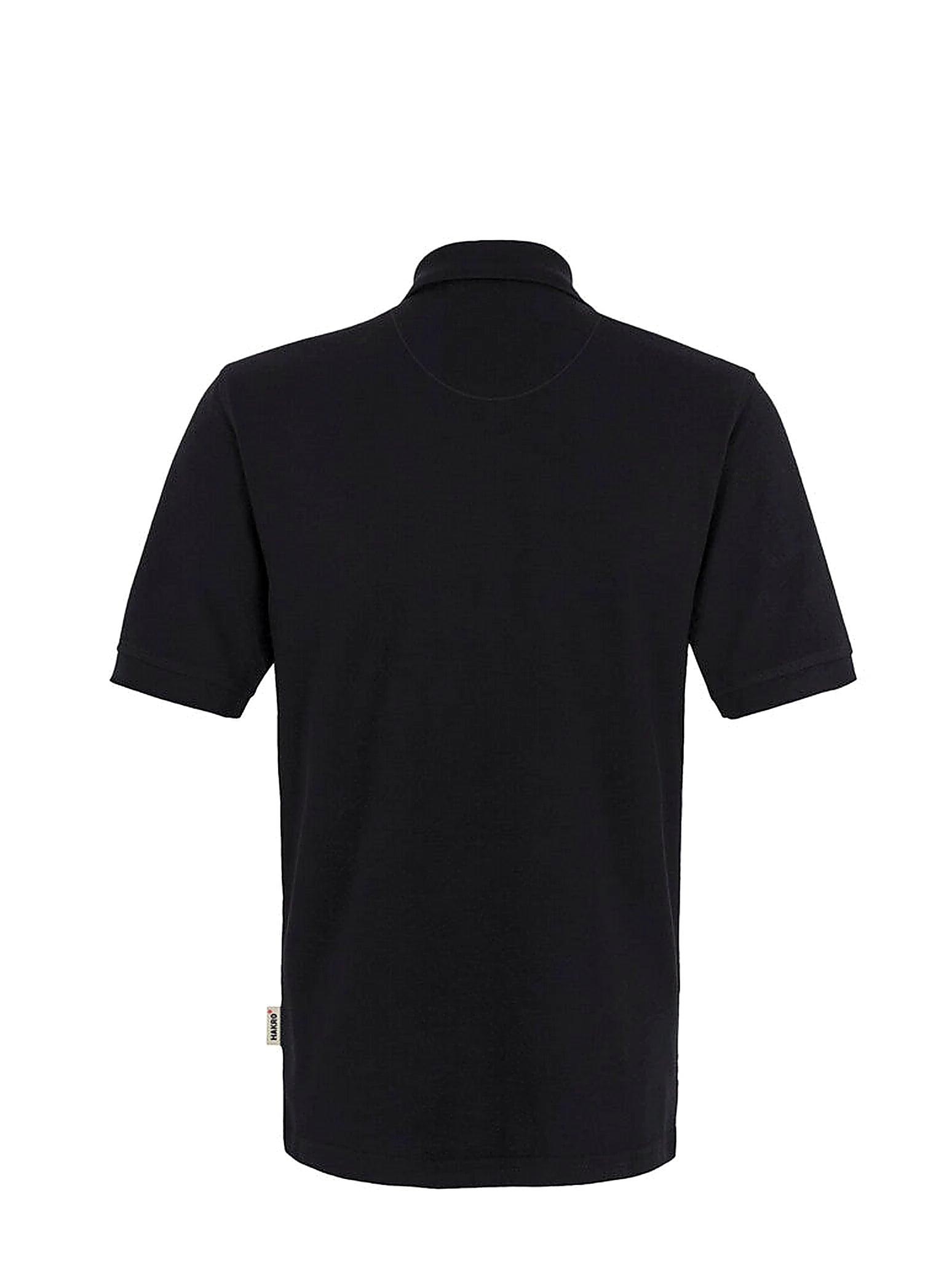 Performance Unisex Polo Mikralinar® Black by Hakro - ChefsCotton