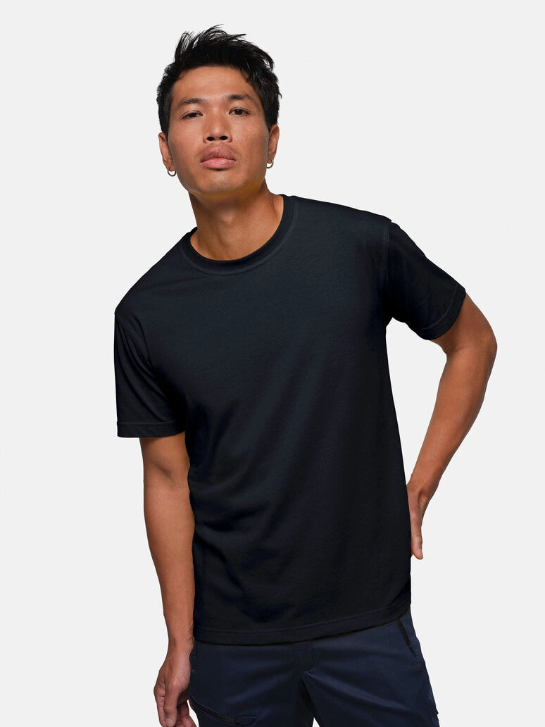 Performance Unisex T-Shirt Mikralinar® Black by Hakro -  ChefsCotton