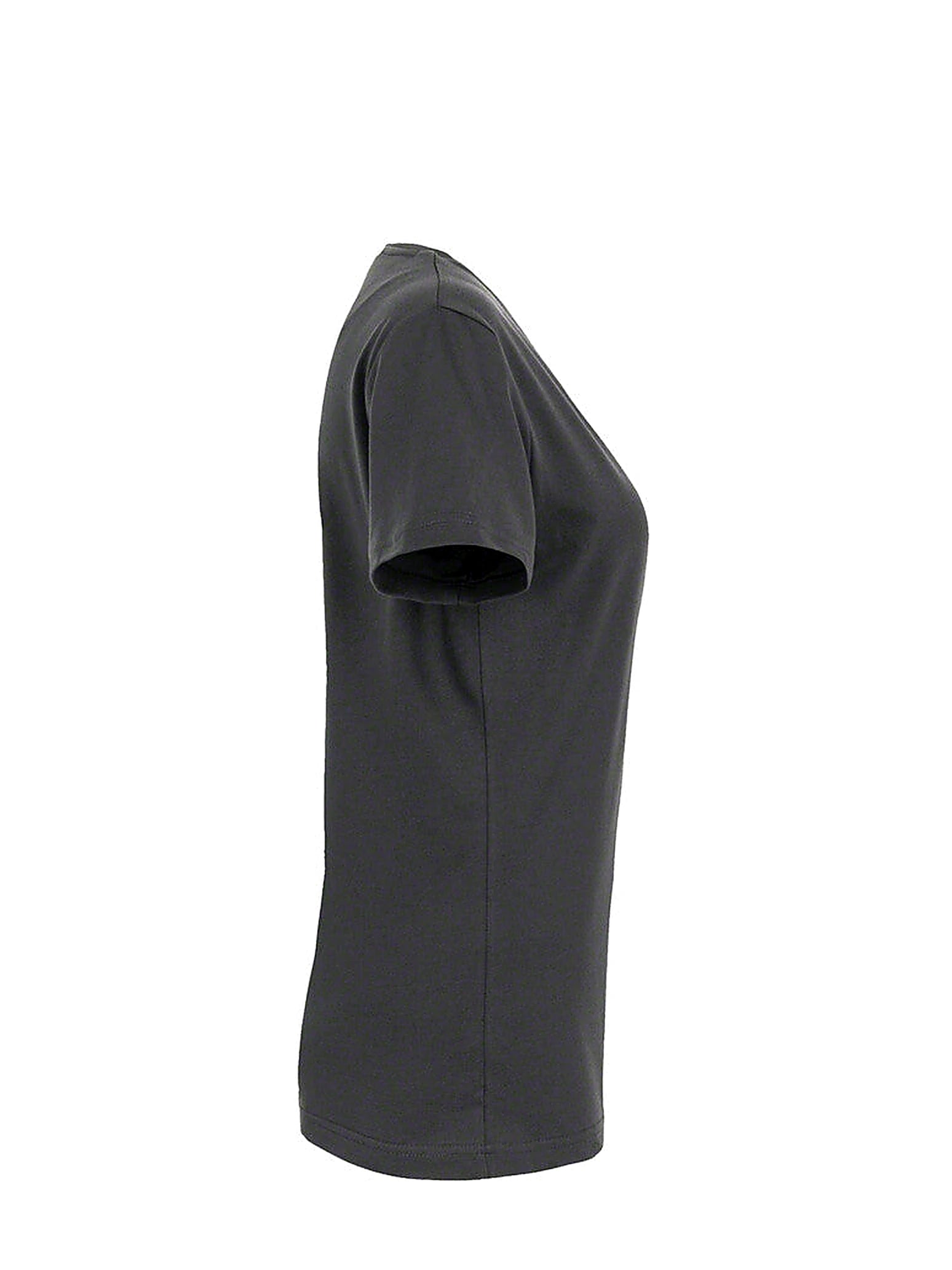 Performance Women V-Shirt Mikralinar® Anthracite by Hakro - ChefsCotton