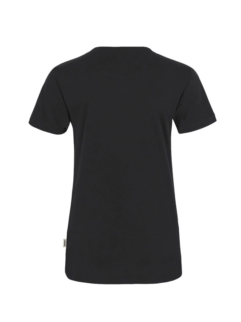 Performance Women V-Shirt Mikralinar® Black by Hakro -  ChefsCotton
