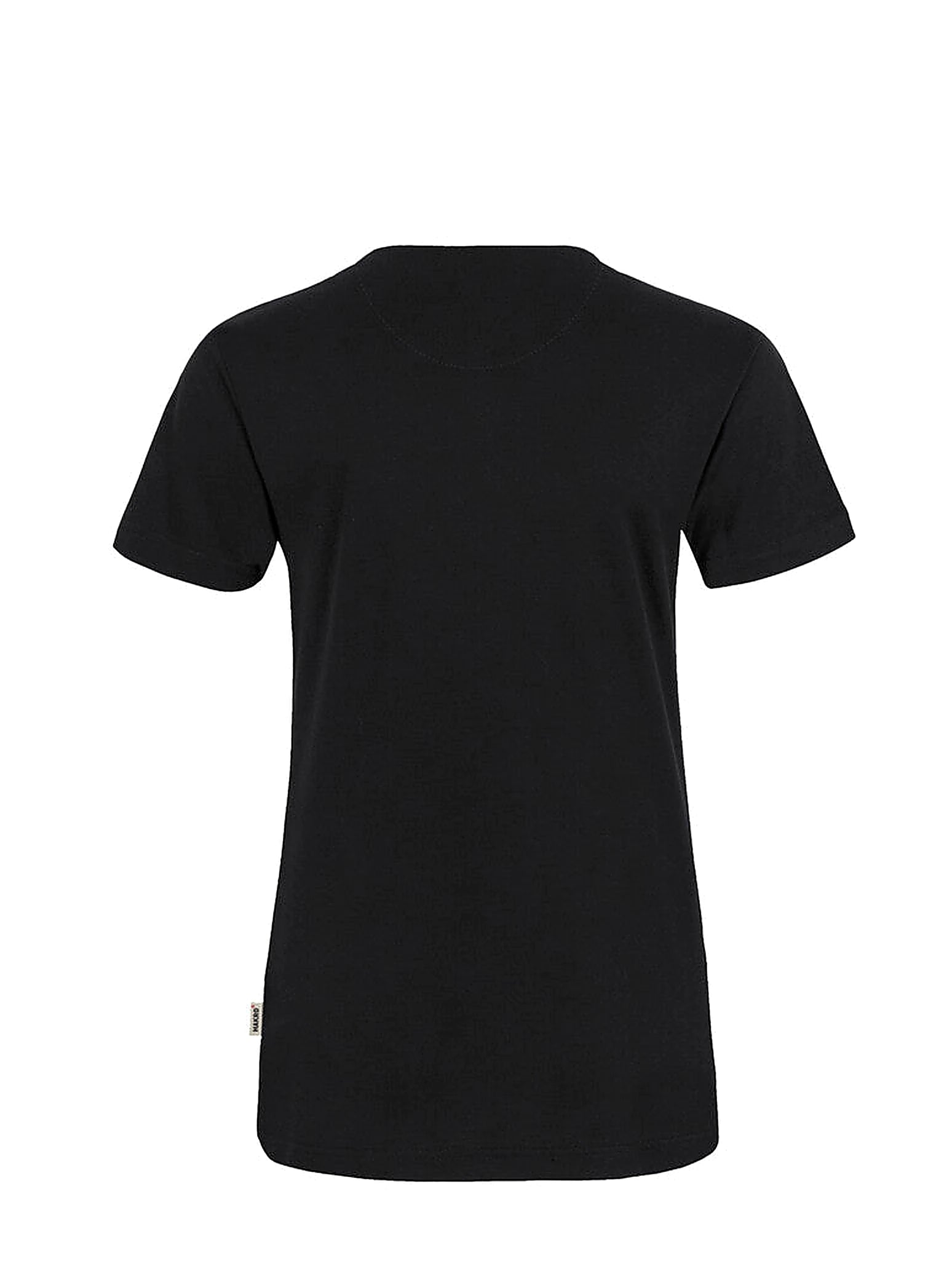 Performance Women V-Shirt Mikralinar® Black by Hakro - ChefsCotton