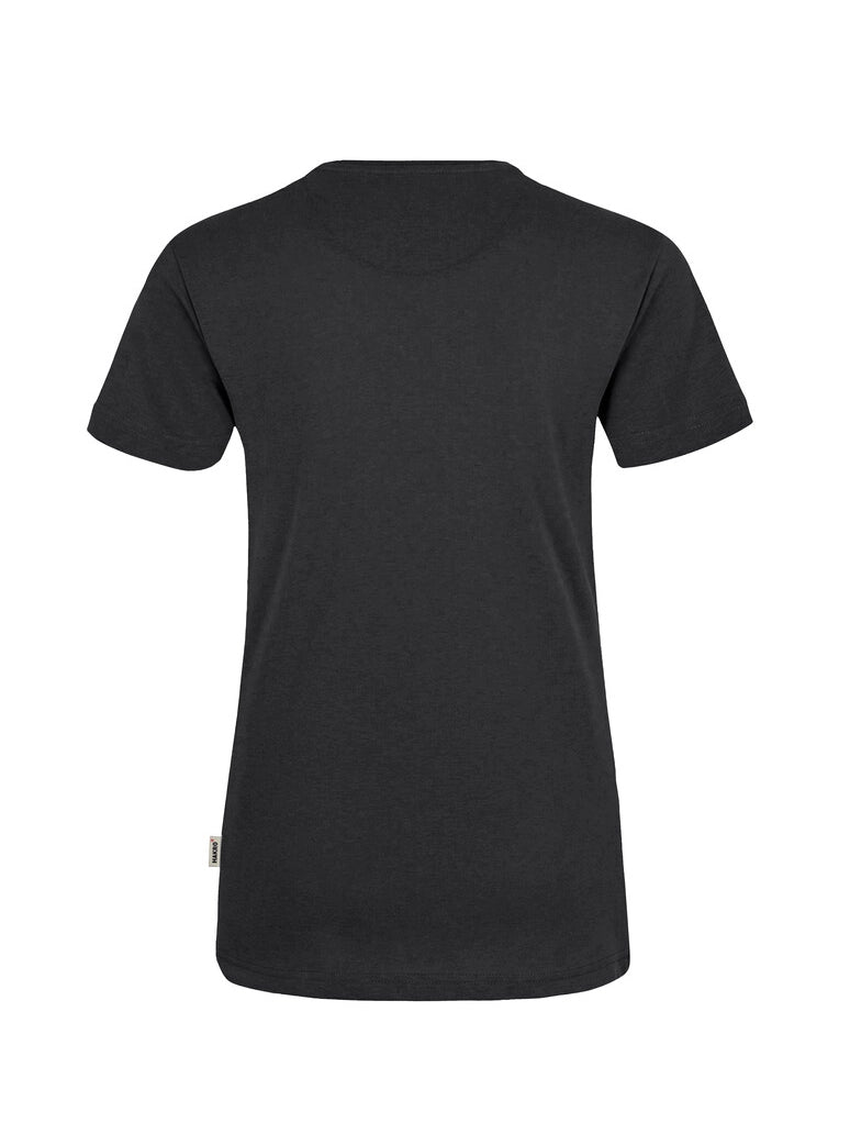 Performance Women V-Shirt Mikralinar® Carbon Grey by Hakro -  ChefsCotton