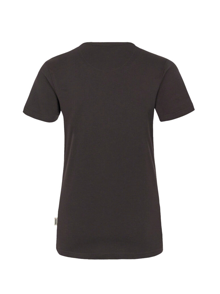 Performance Women V-Shirt Mikralinar® Chocolate by Hakro -  ChefsCotton