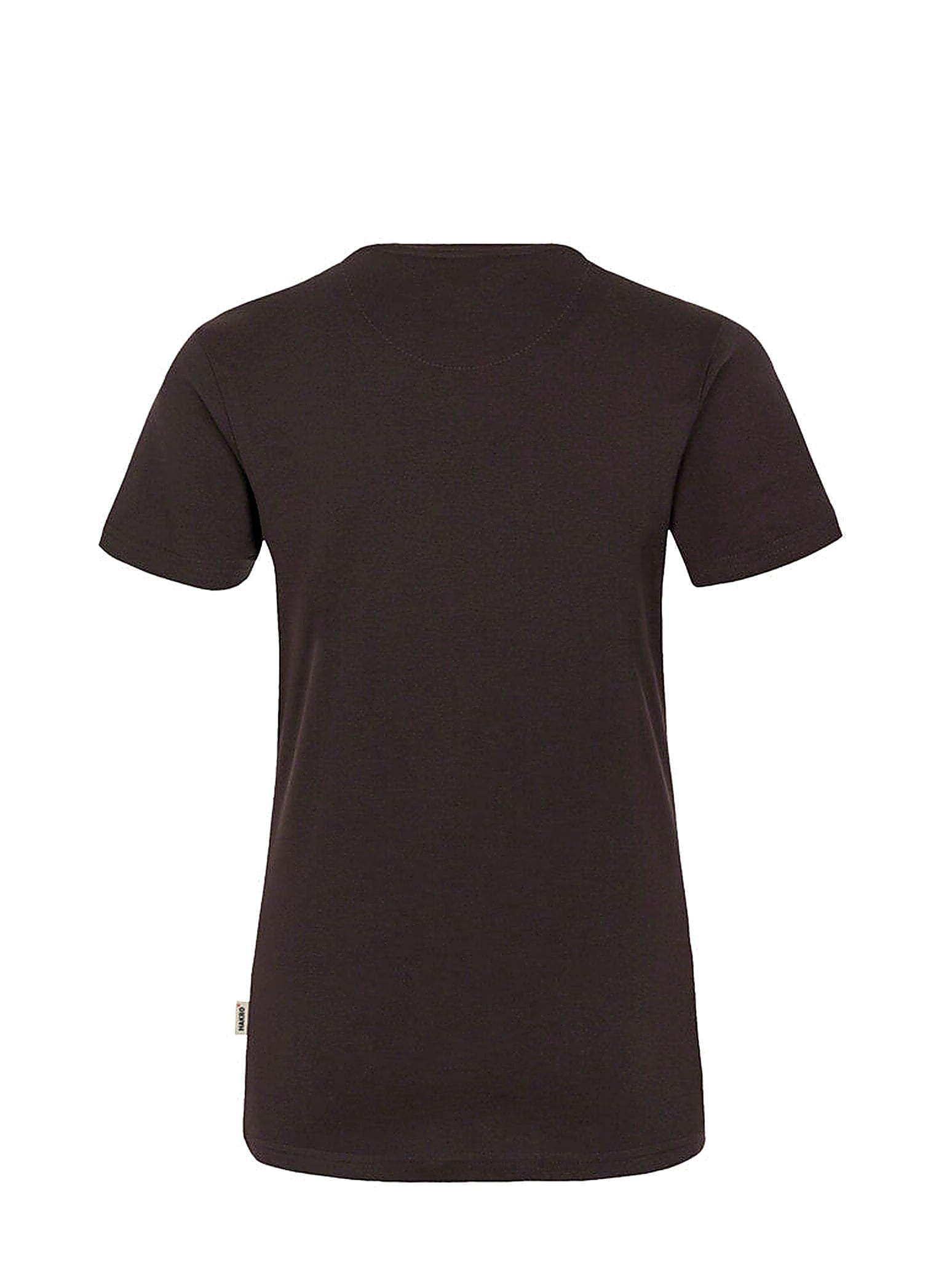 Performance Women V-Shirt Mikralinar® Chocolate by Hakro - ChefsCotton