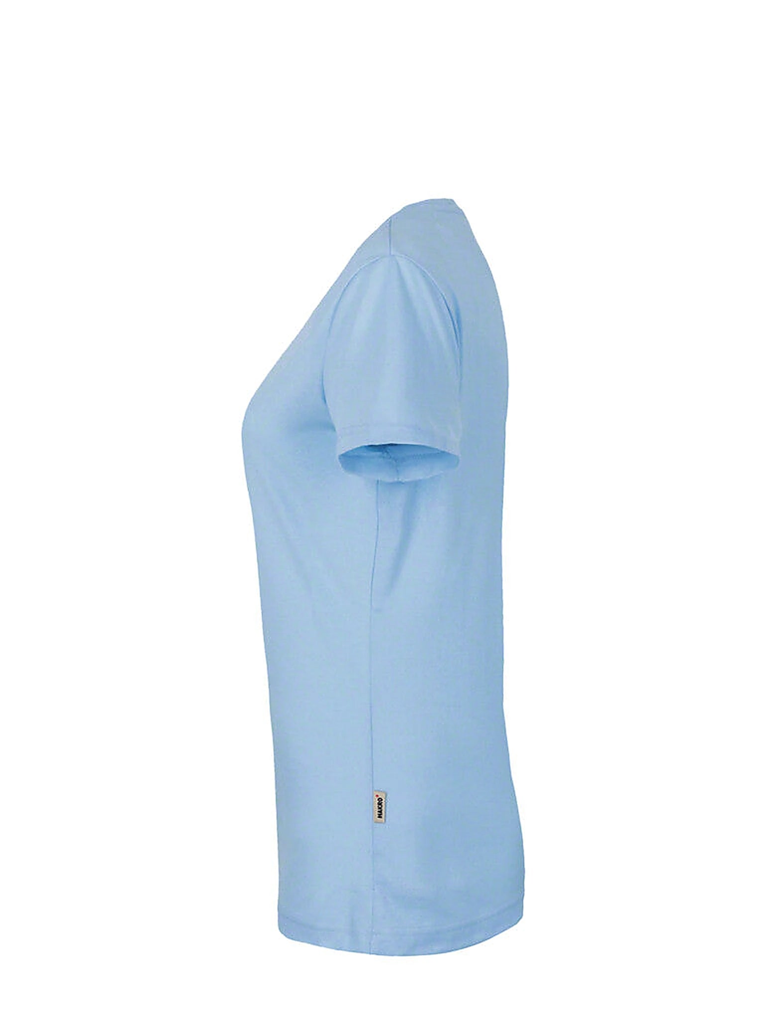 Performance Women V-Shirt Mikralinar® Ice Blue by Hakro - ChefsCotton