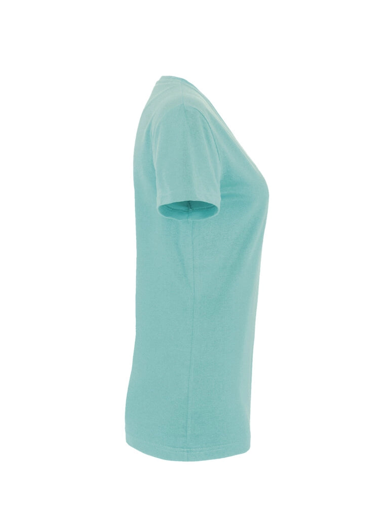 Performance Women V-Shirt Mikralinar® Ice Green by Hakro -  ChefsCotton