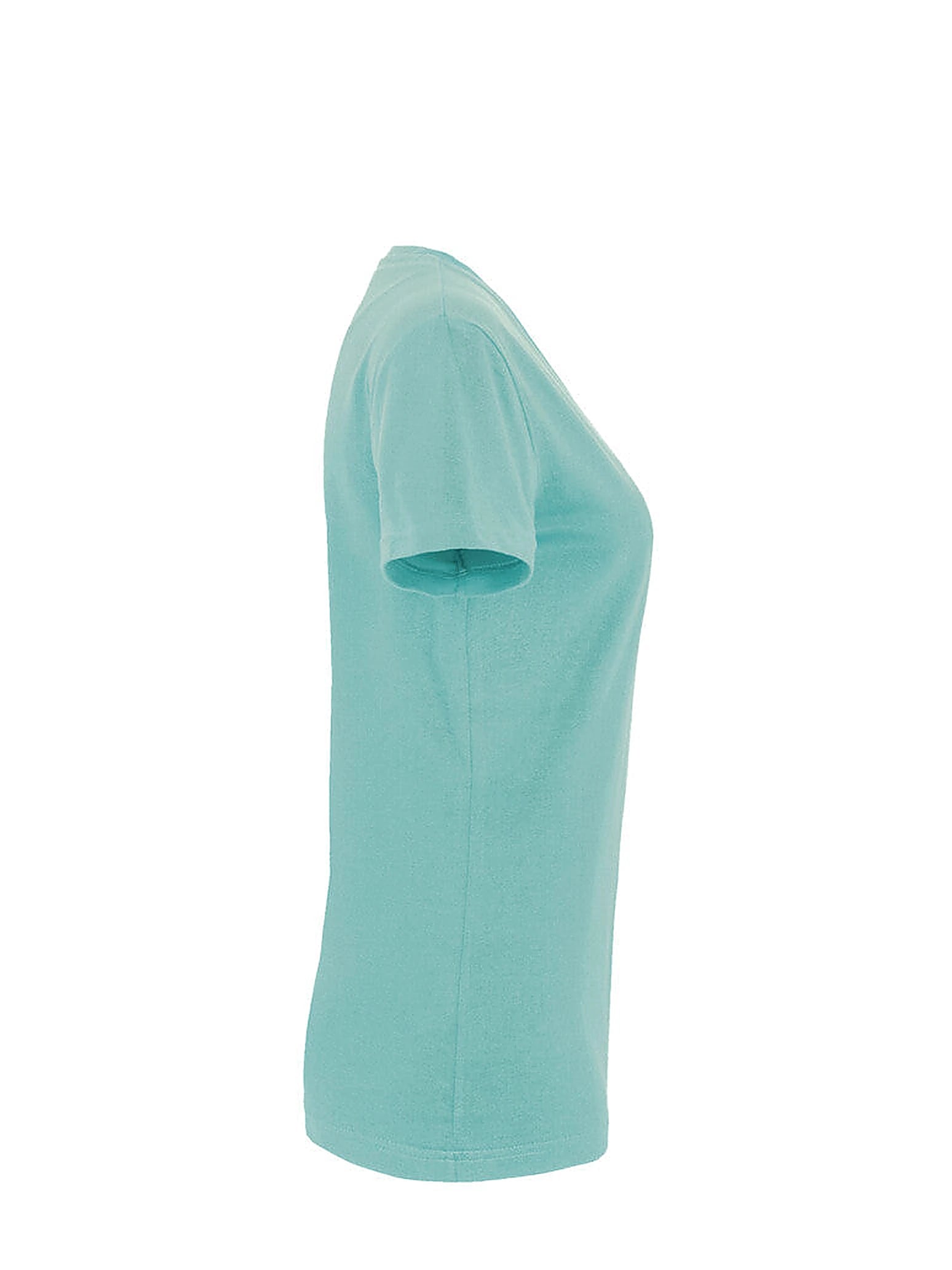 Performance Women V-Shirt Mikralinar® Ice Green by Hakro - ChefsCotton