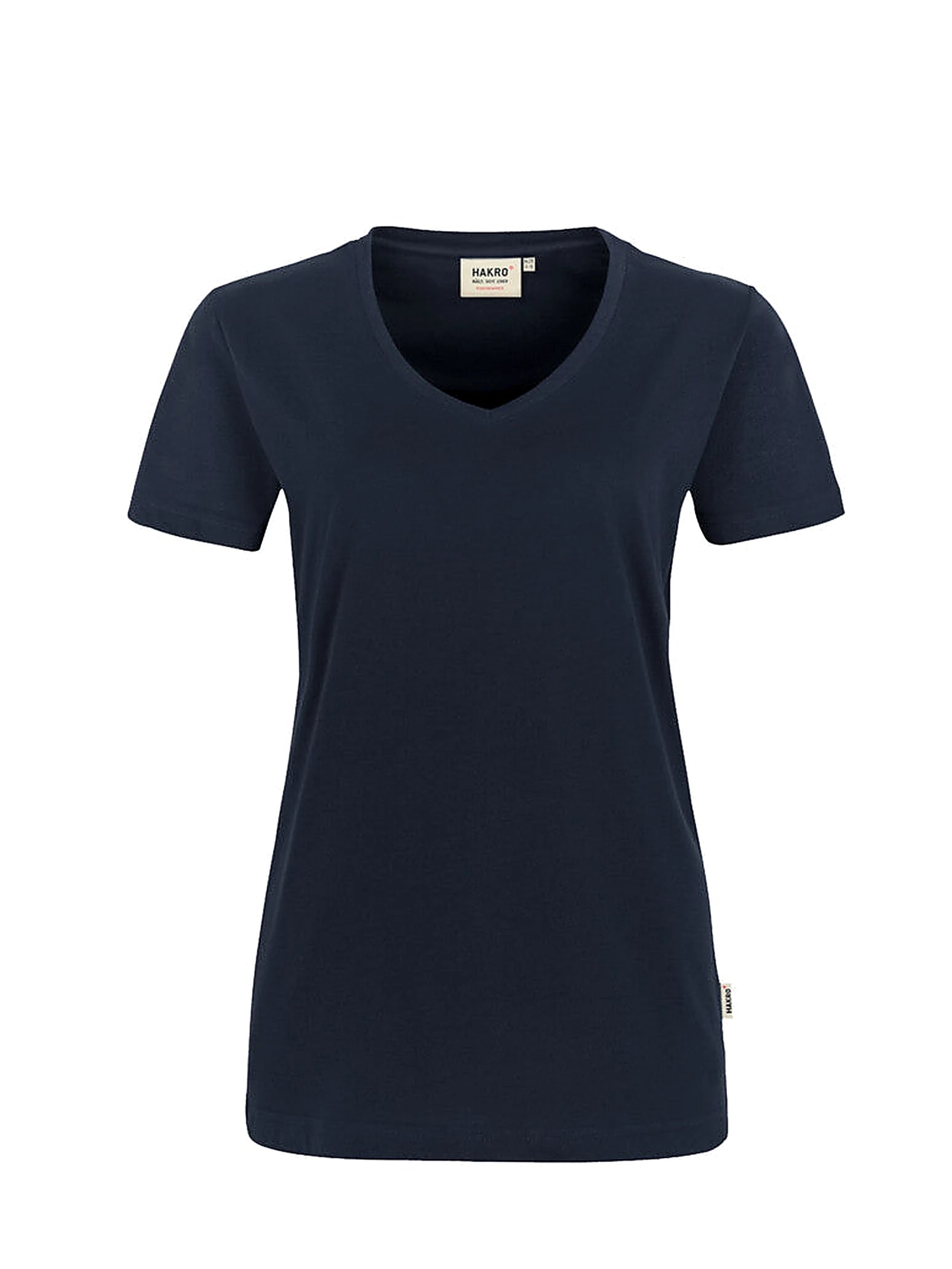 Performance Women V-Shirt Mikralinar® Ink by Hakro - ChefsCotton
