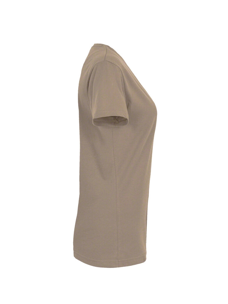 Performance Women V-Shirt Mikralinar® Khaki by Hakro -  ChefsCotton