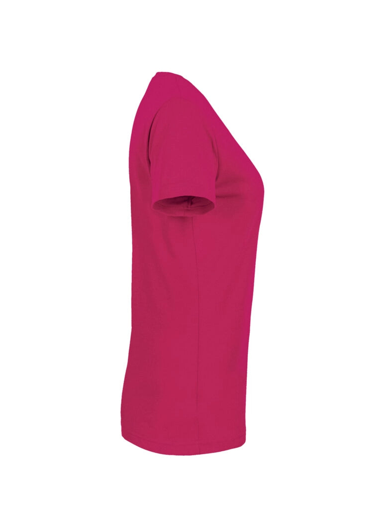 Performance Women V-Shirt Mikralinar® Magenta by Hakro -  ChefsCotton