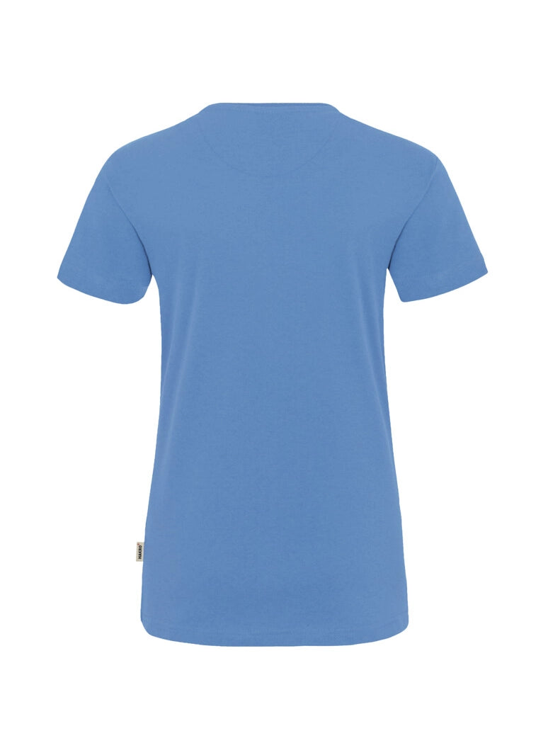 Performance Women V-Shirt Mikralinar® Malibu Blue by Hakro -  ChefsCotton