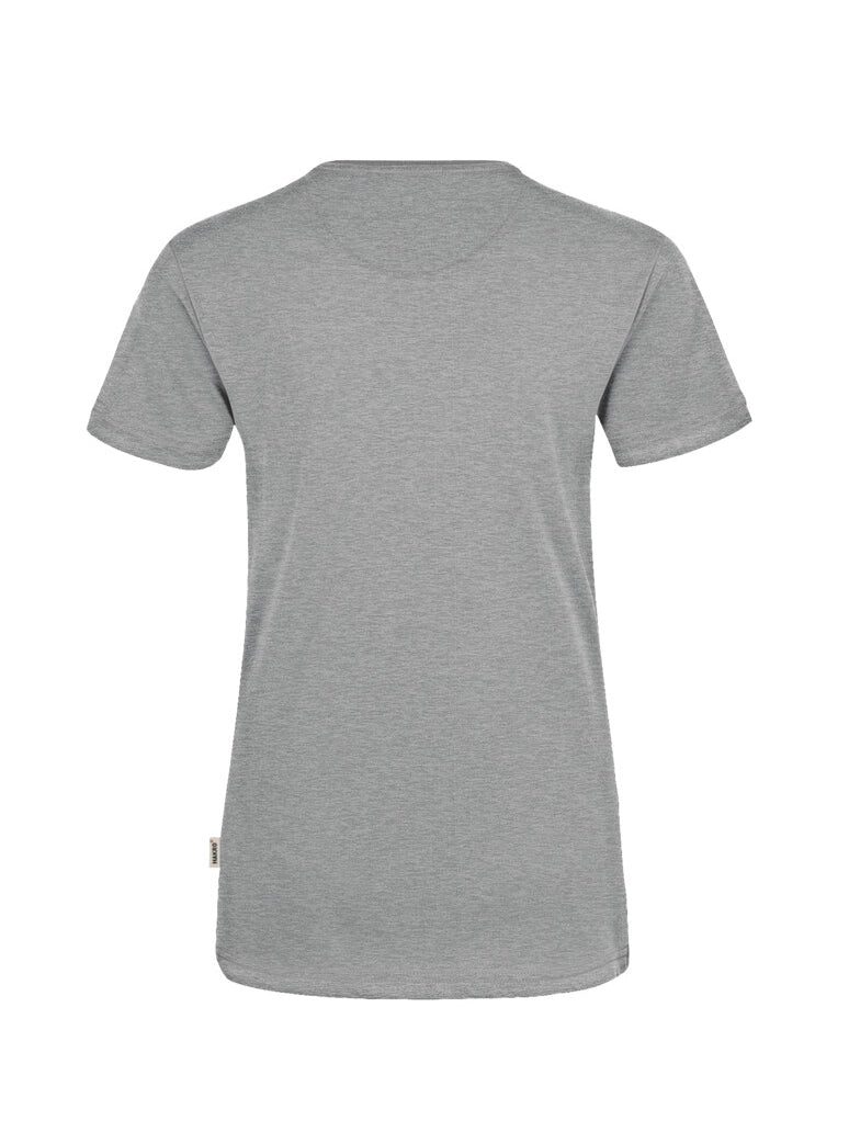 Performance Women V-Shirt Mikralinar® Mottled Grey by Hakro -  ChefsCotton