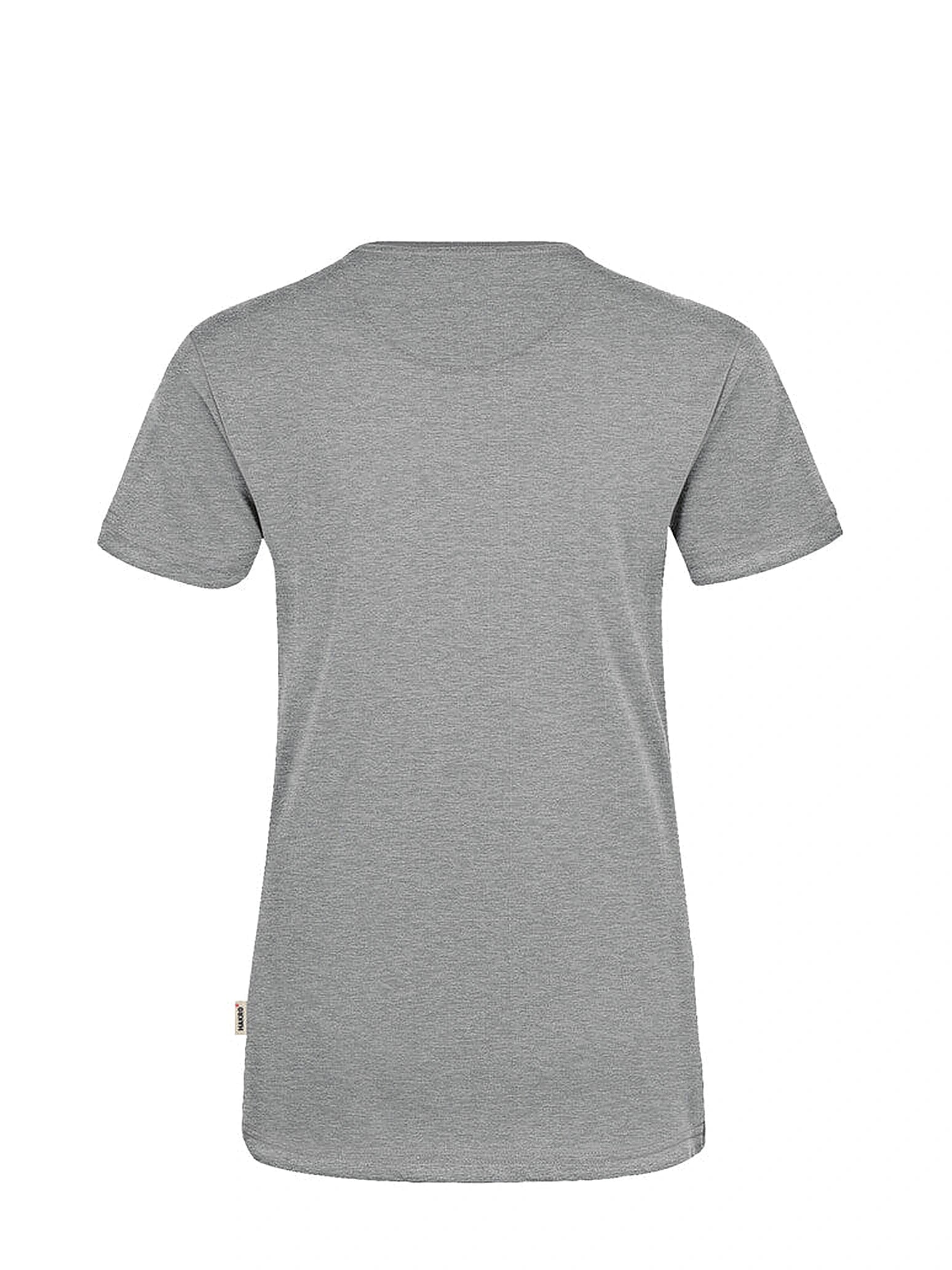 Performance Women V-Shirt Mikralinar® Mottled Grey by Hakro - ChefsCotton