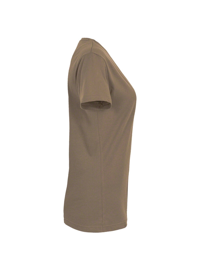 Performance Women V-Shirt Mikralinar® Nougat by Hakro -  ChefsCotton