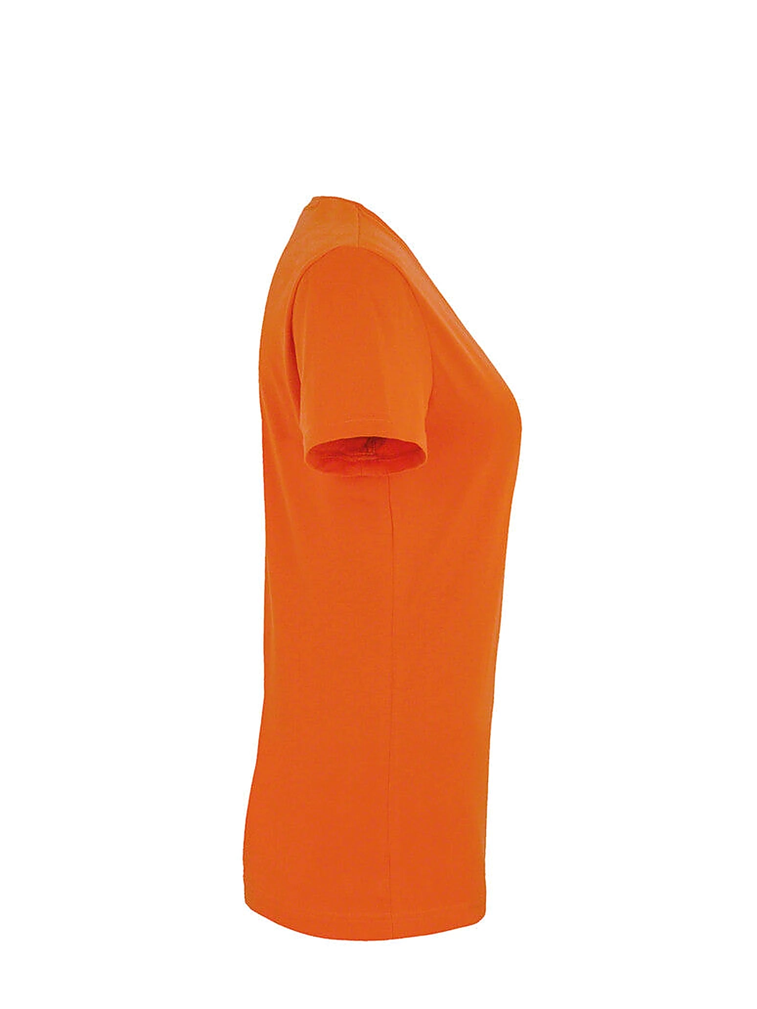 Performance Women V-Shirt Mikralinar® Orange by Hakro - ChefsCotton