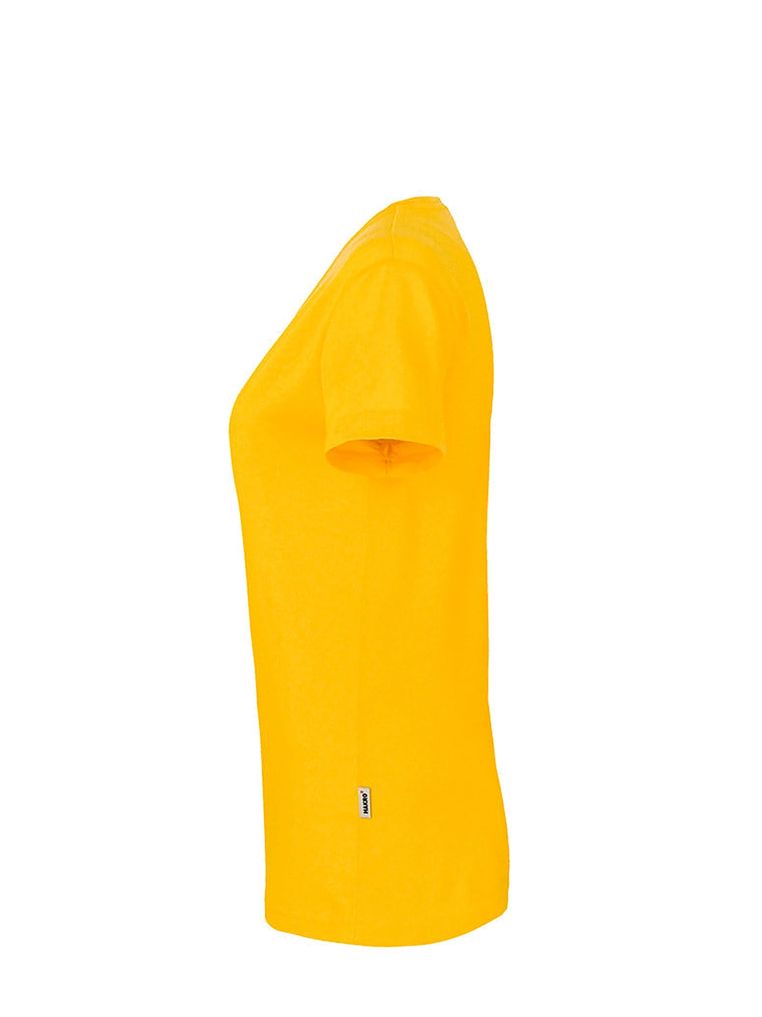 Performance Women V-Shirt Mikralinar® Sun Yellow by Hakro - ChefsCotton