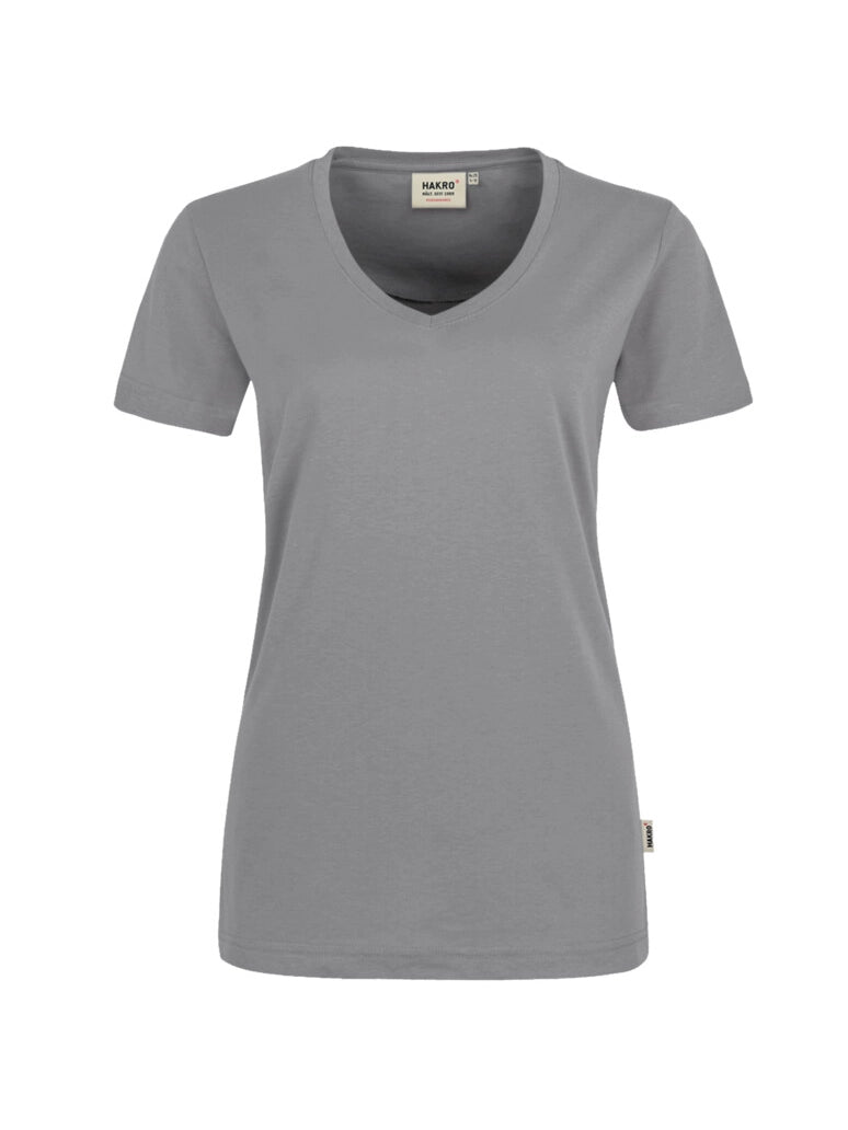 Performance Women V-Shirt Mikralinar® Titanium by Hakro -  ChefsCotton