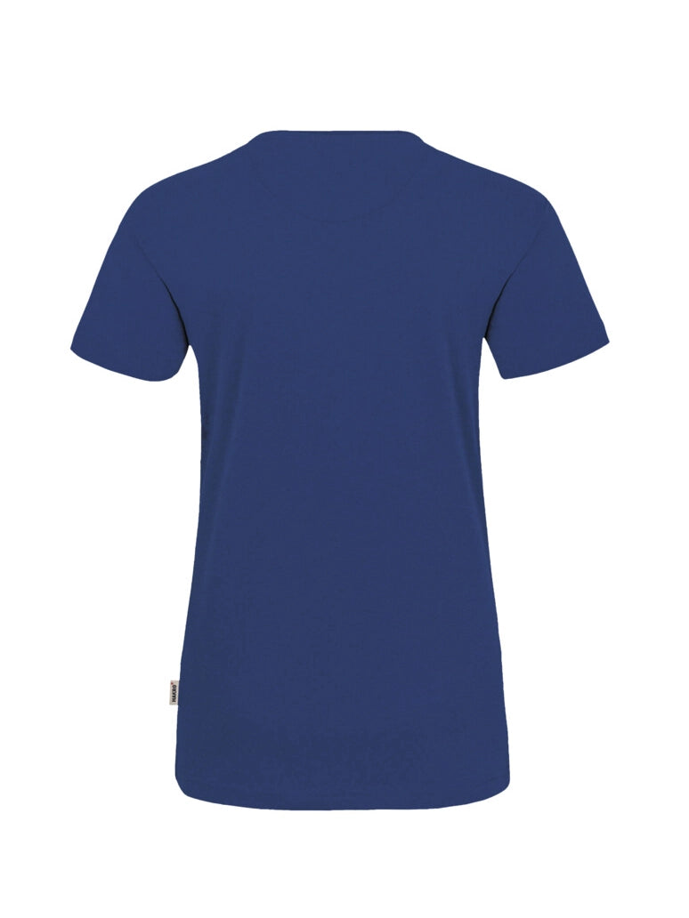 Performance Women V-Shirt Mikralinar® Ultramarine Blue by Hakro -  ChefsCotton