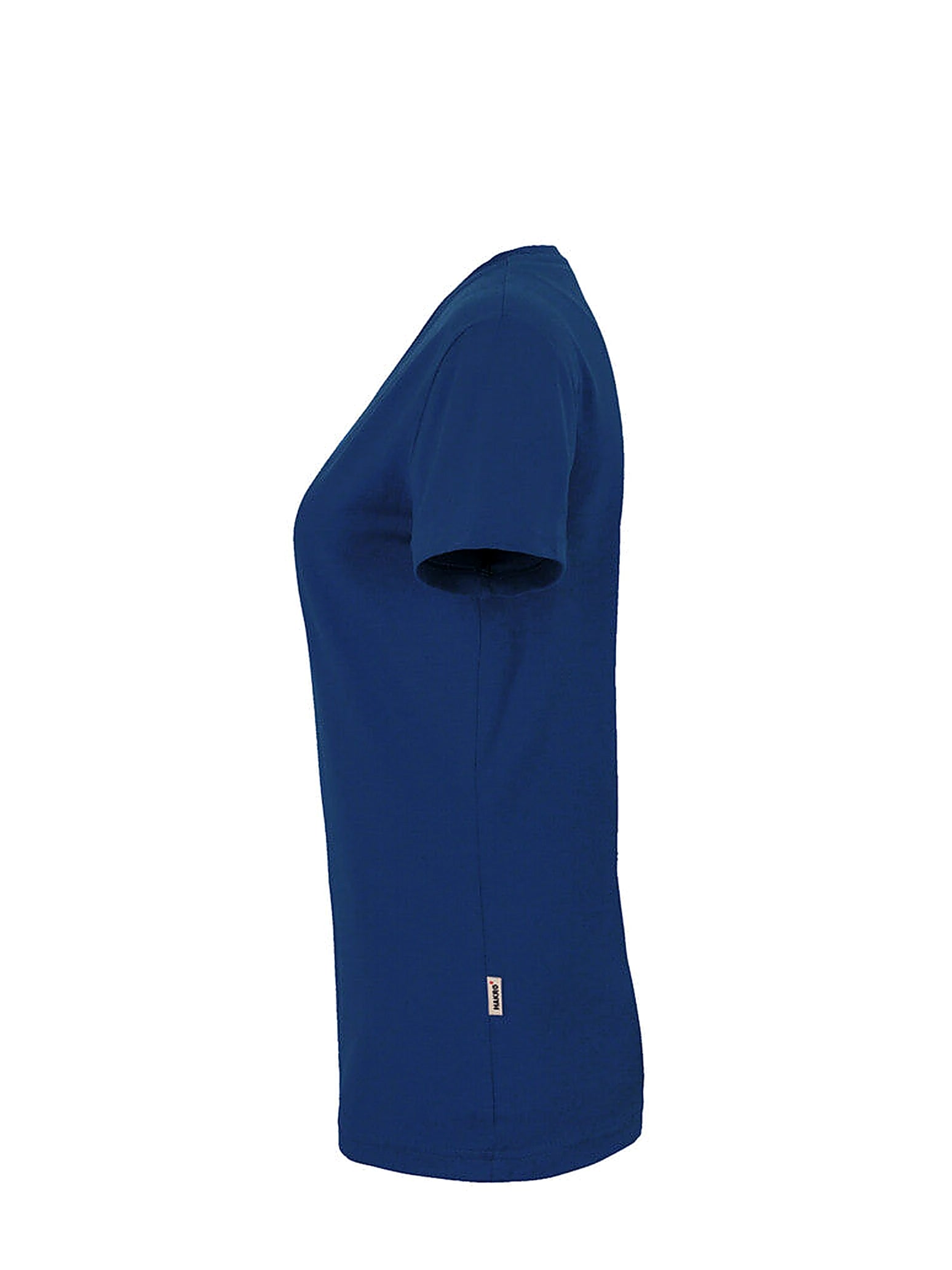 Performance Women V-Shirt Mikralinar® Ultramarine Blue by Hakro - ChefsCotton