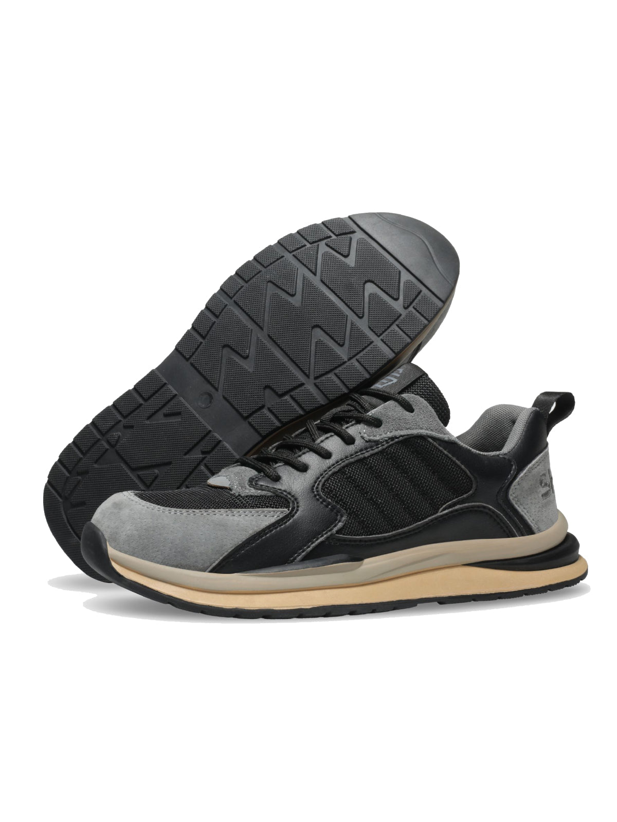 Safety Sneaker Venu Black/Grey by Shraks -  ChefsCotton