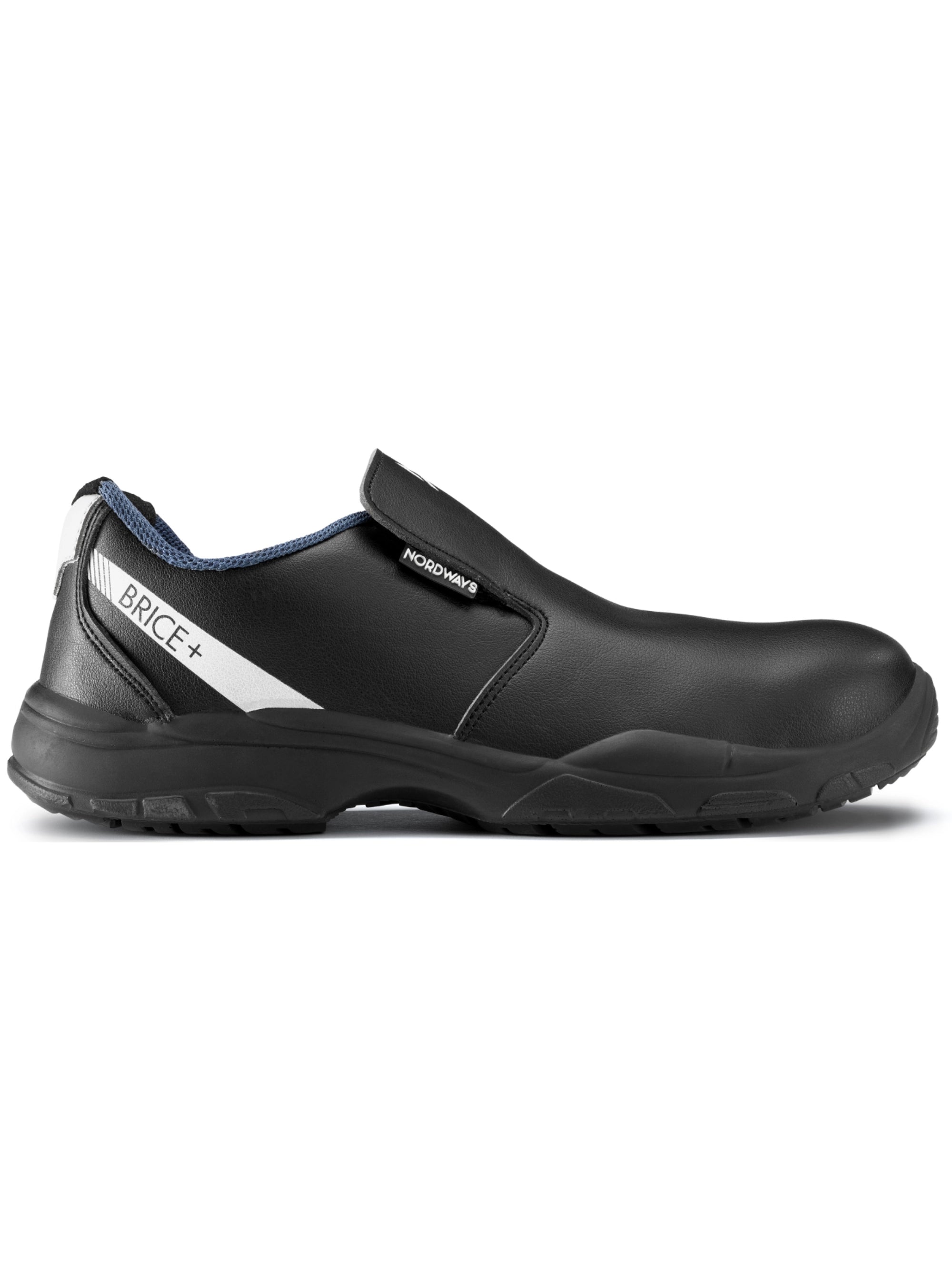 Safety Shoe BRICE PLUS S2 Black by Nordways -  ChefsCotton