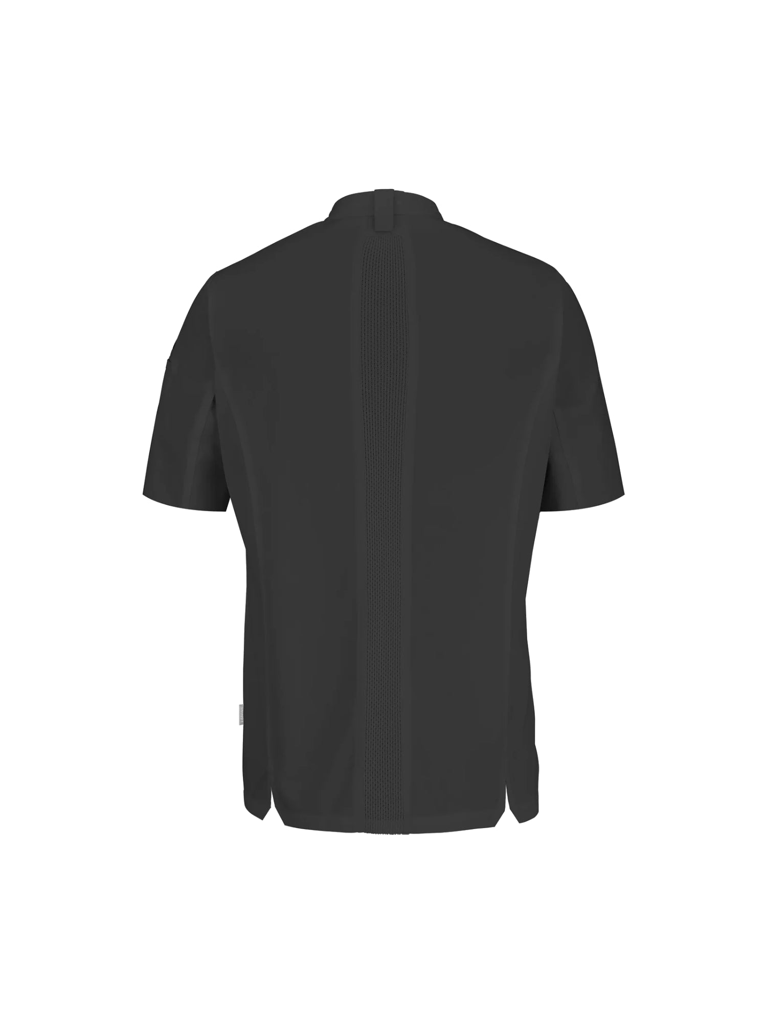 Short-Sleeved Chef Jacket Lemongrass 2 Black by LaFont -  ChefsCotton