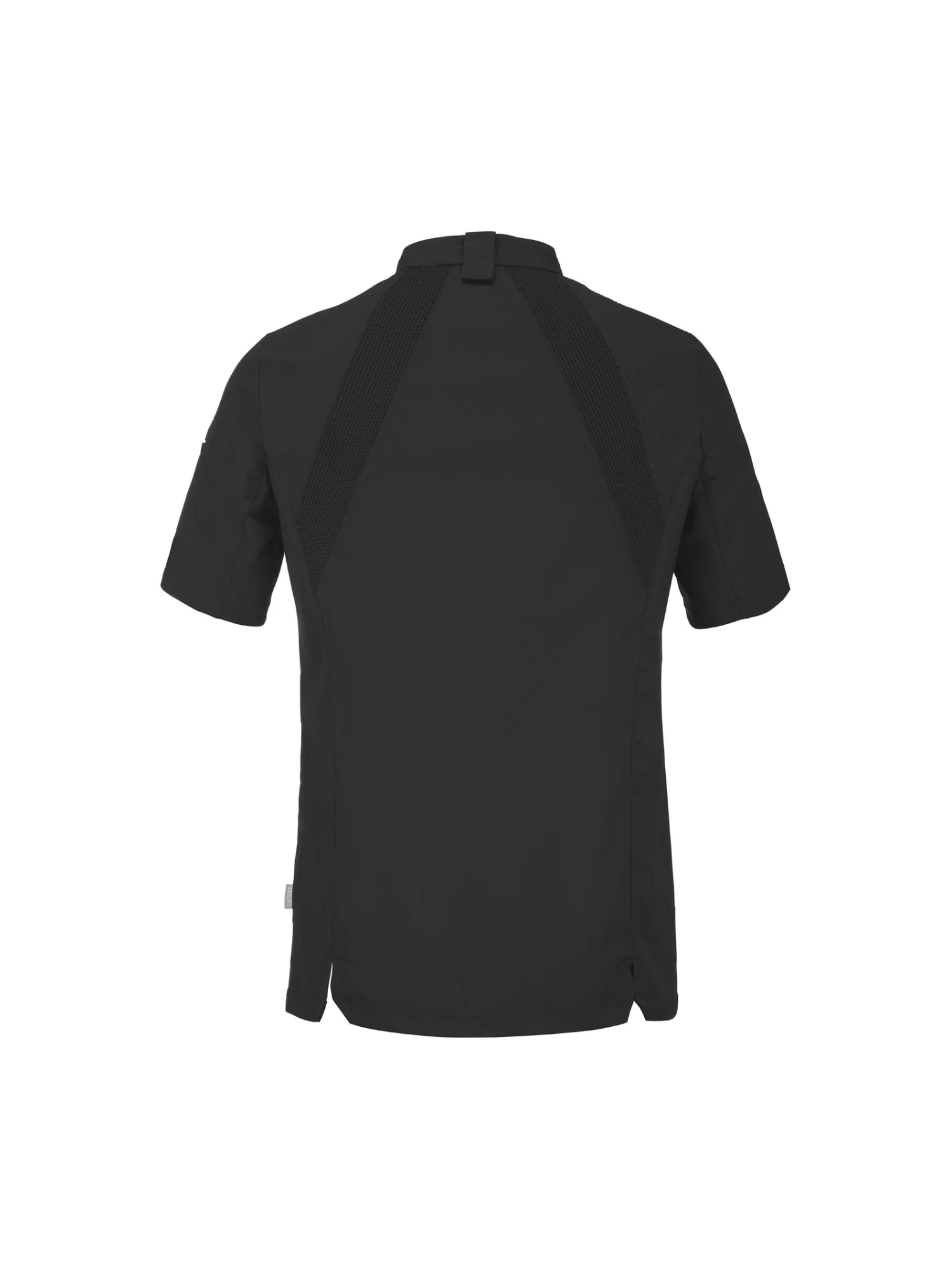 Short Sleeved Chef Jacket Marjoram Black by La Font - Get the best deal at ChefsCotton