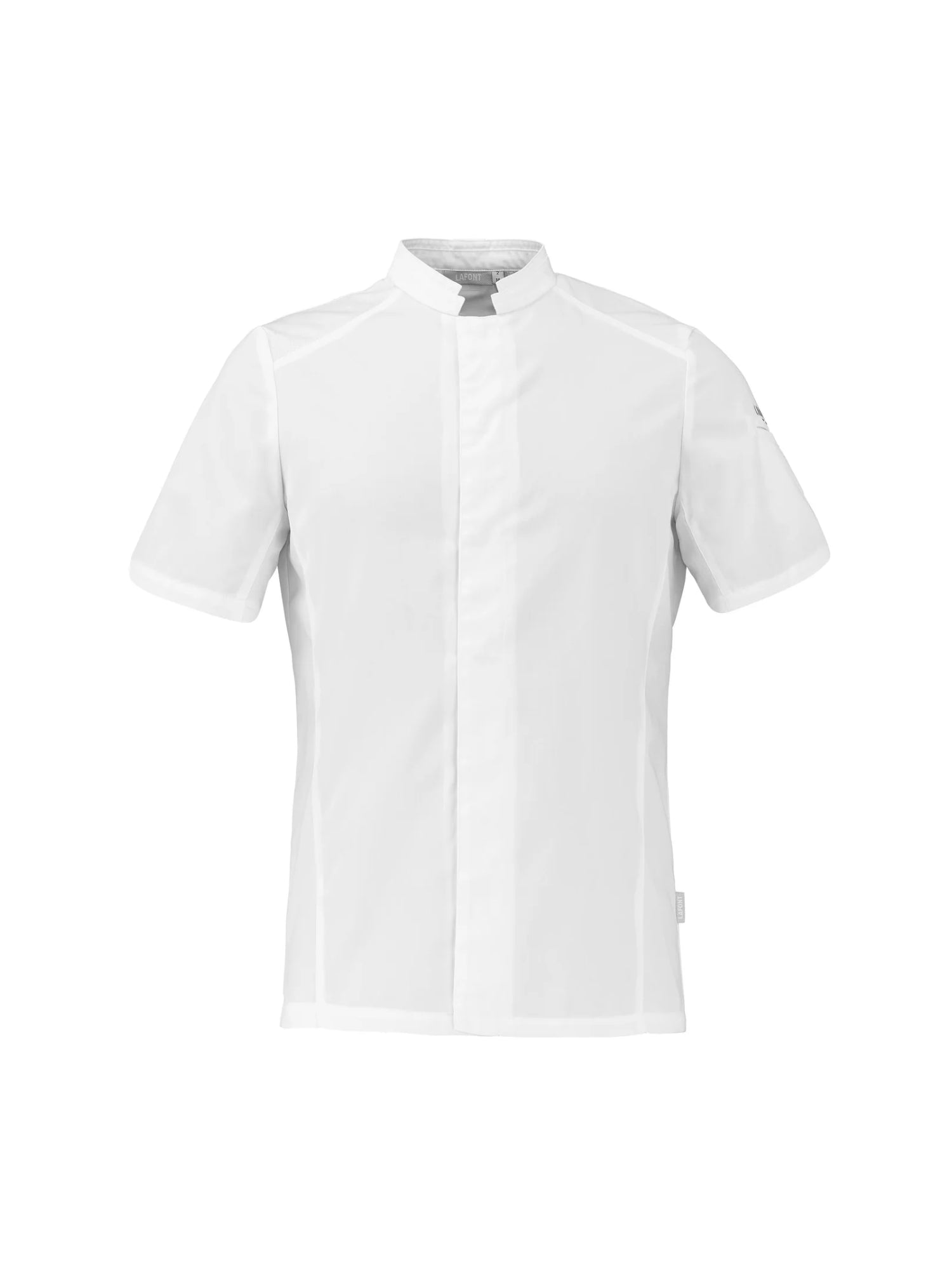 Short Sleeved Chef Jacket Marjoram White by La Font - Get the best deal at ChefsCotton