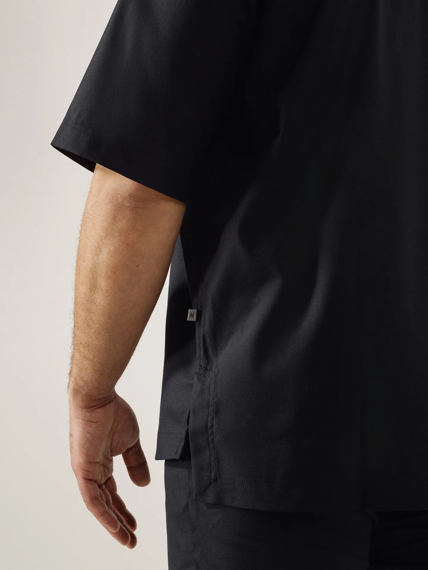 T-shirt Norian Black by Le Nouveau Chef -  ChefsCotton