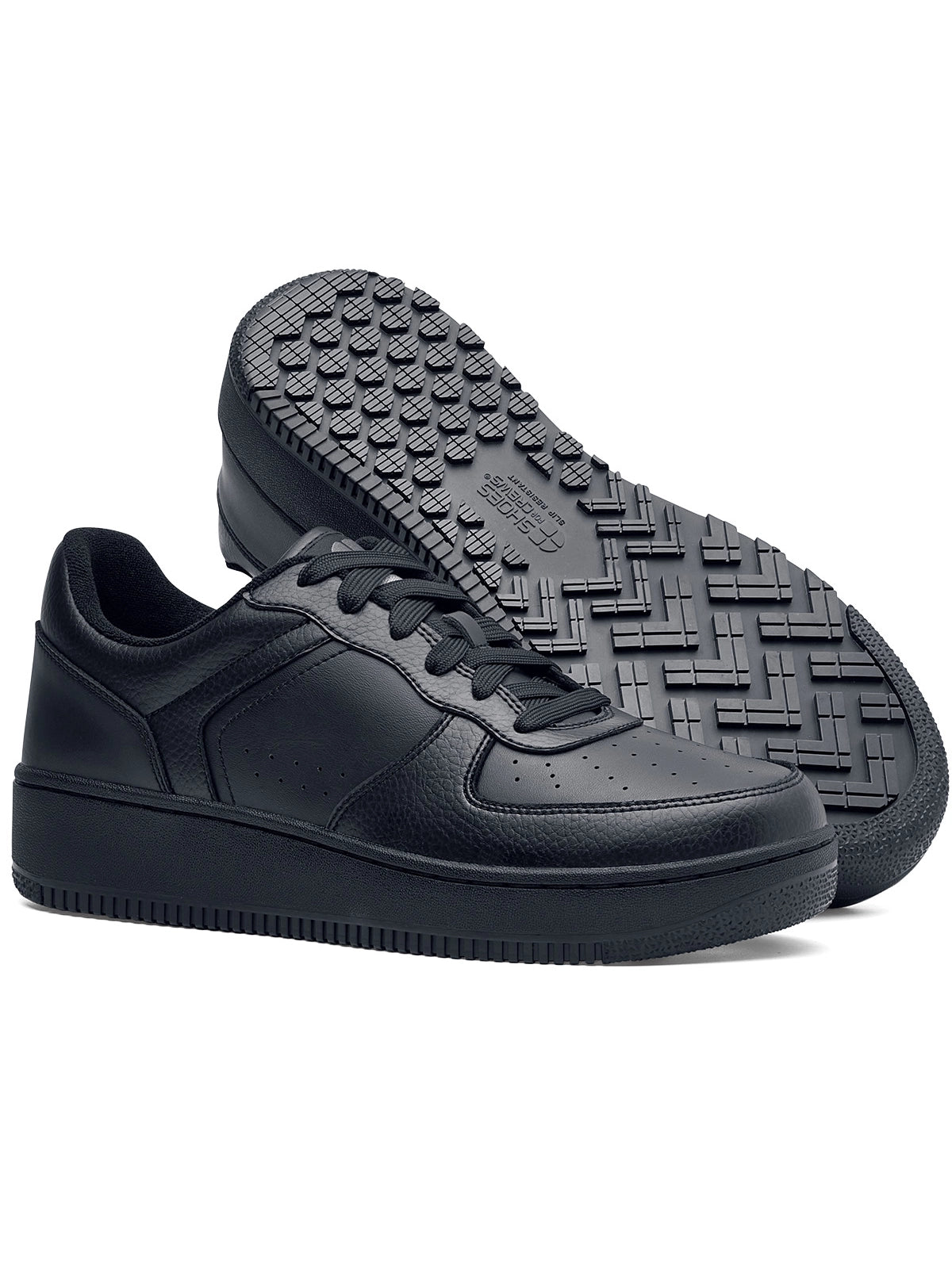 Unisex Kitchen Shoe Holcombe Black by Shoes For Crews - ChefsCotton