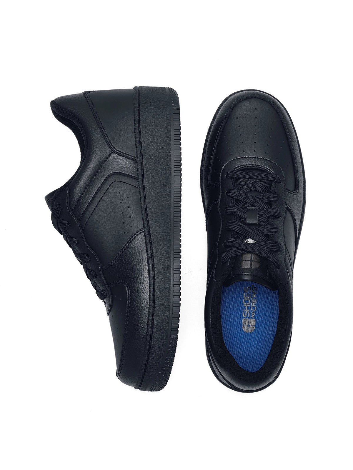 Unisex Kitchen Shoe Holcombe Black by Shoes For Crews - ChefsCotton