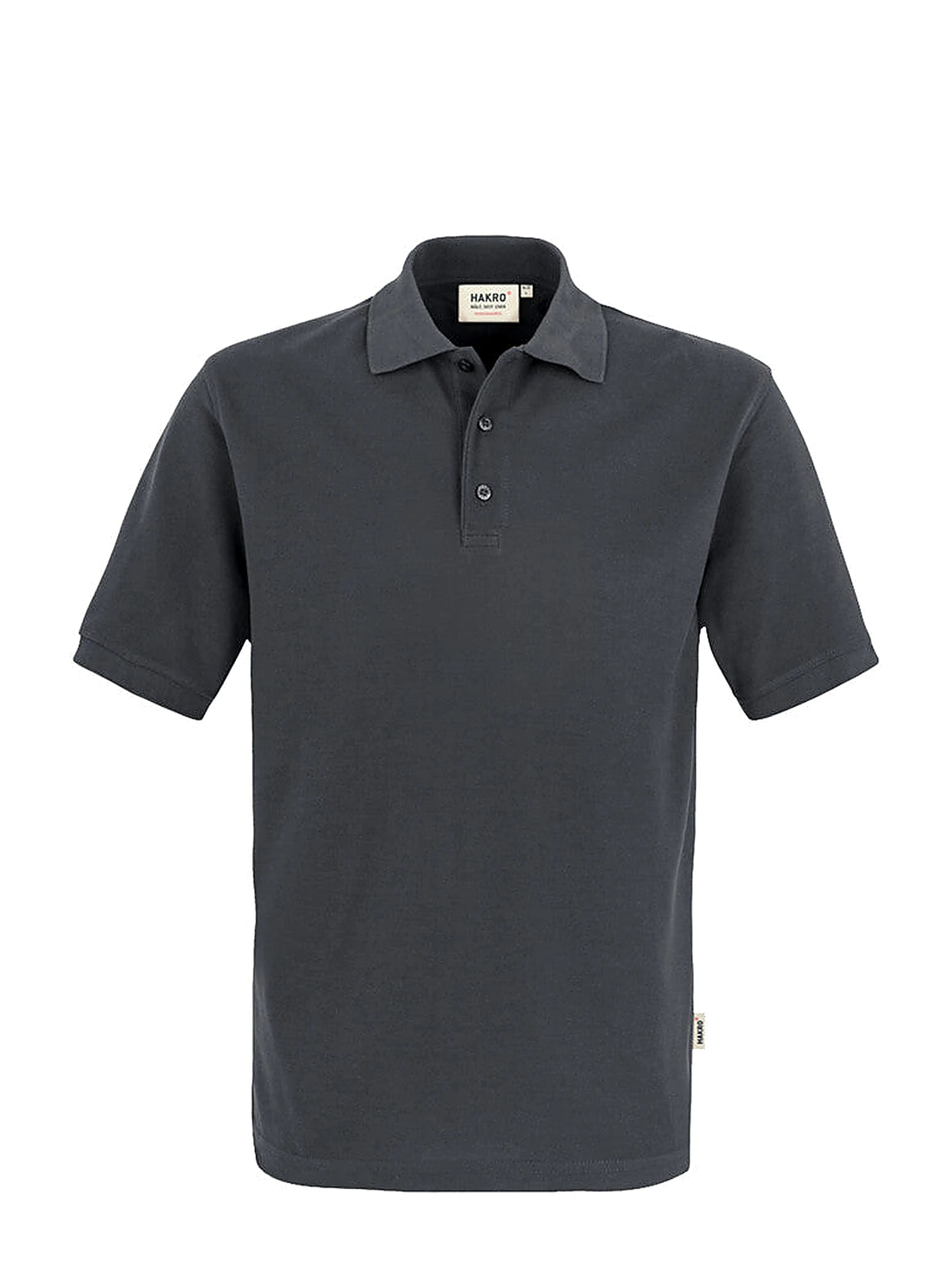 Unisex Polo Performance Mikralinar® Anthracite by Hakro - ChefsCotton