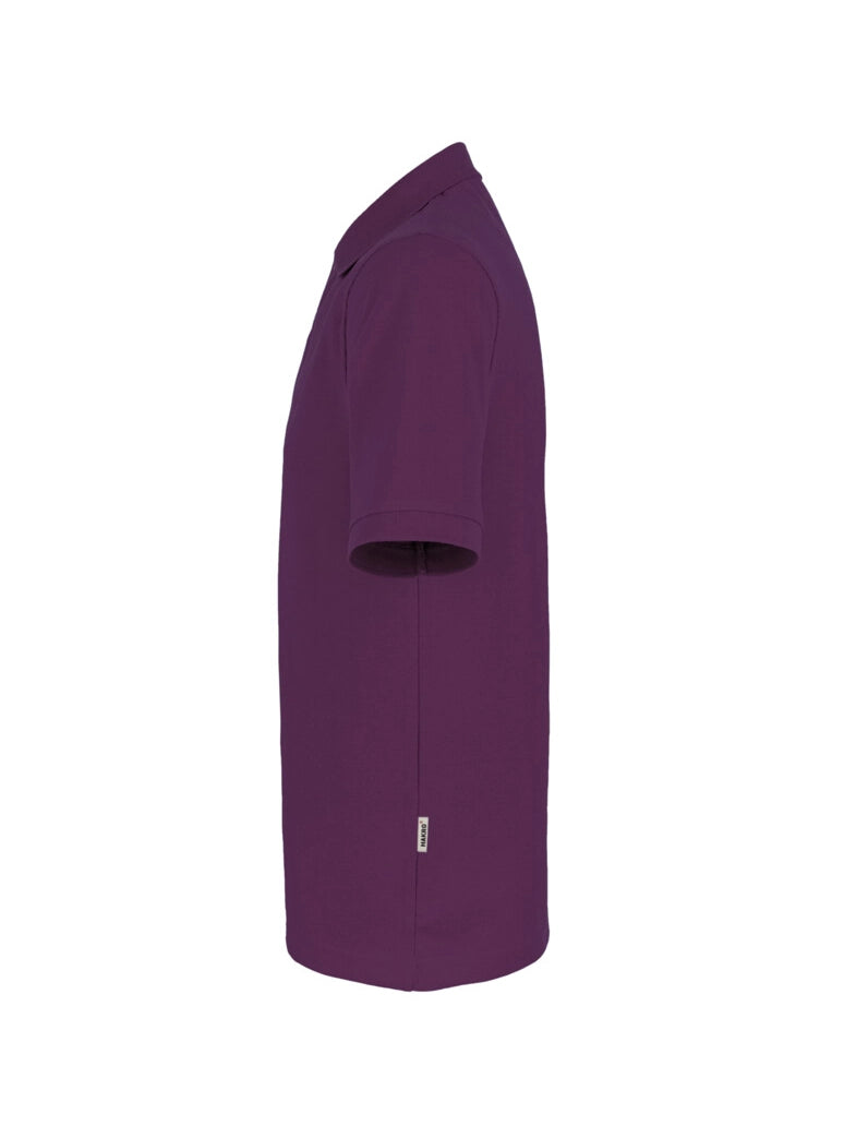 Unisex Polo Performance Mikralinar® Aubergine by Hakro -  ChefsCotton