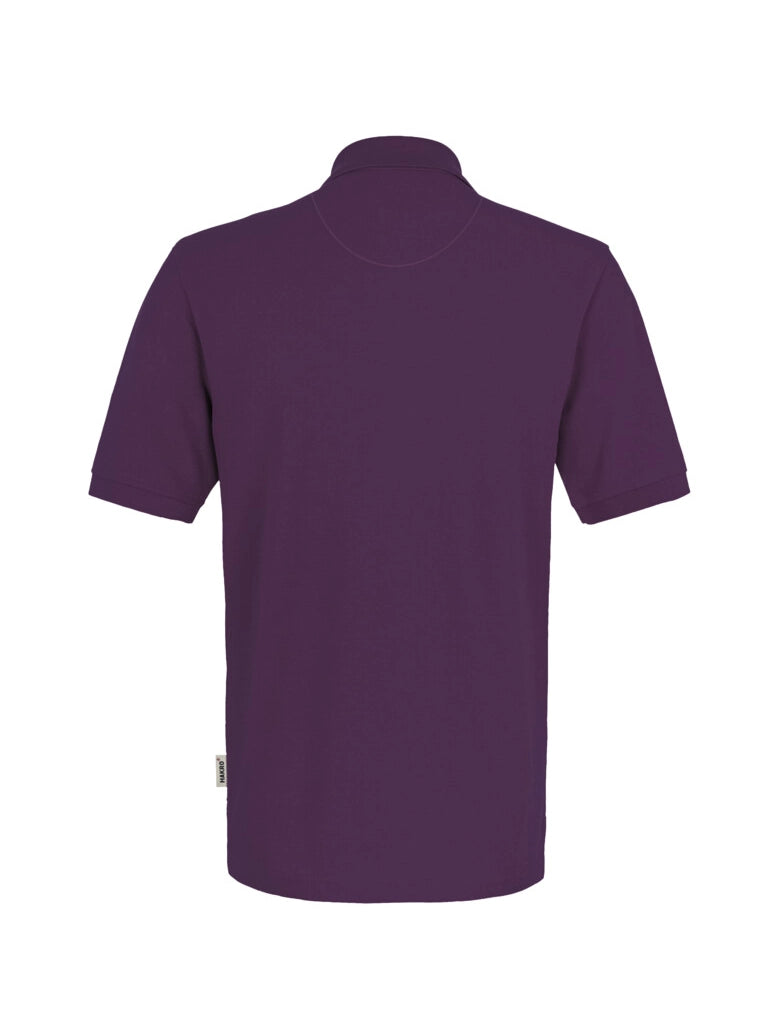 Unisex Polo Performance Mikralinar® Aubergine by Hakro -  ChefsCotton
