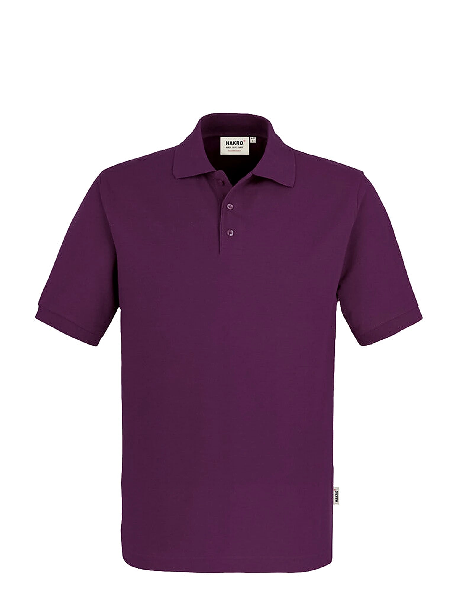Unisex Polo Performance Mikralinar® Aubergine by Hakro - ChefsCotton