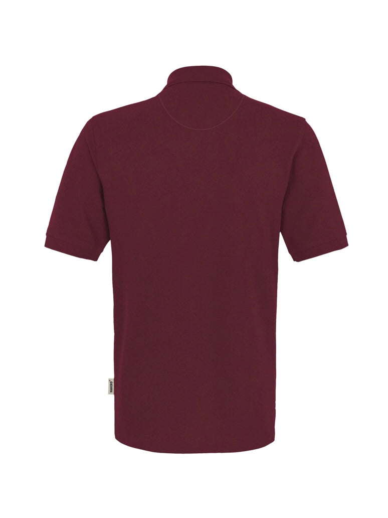 Unisex Polo Performance Mikralinar® Burgundy by Hakro -  ChefsCotton