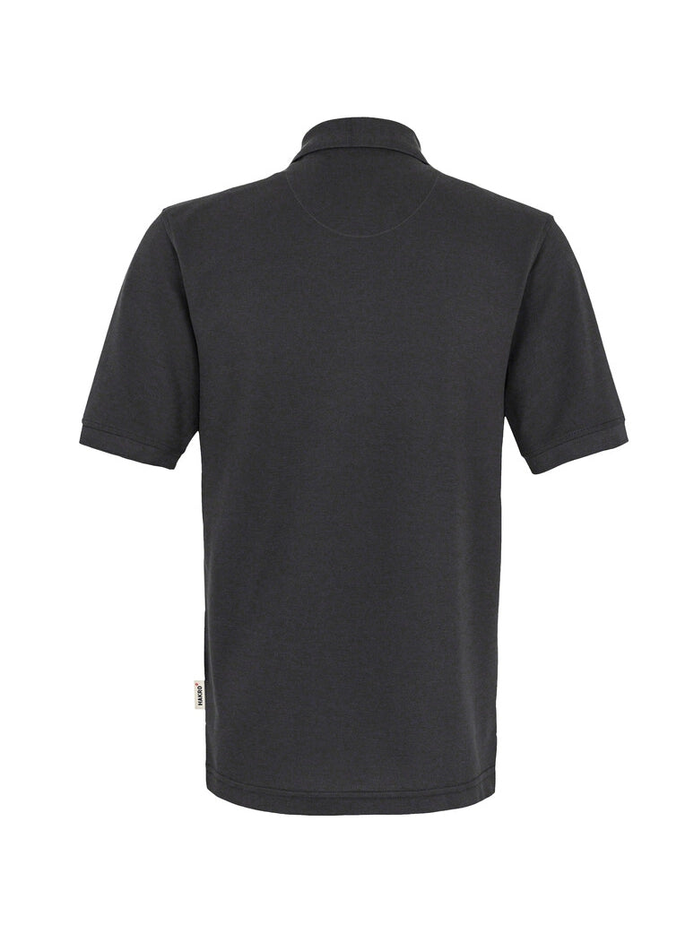 Unisex Polo Performance Mikralinar® Carbon Grey by Hakro -  ChefsCotton