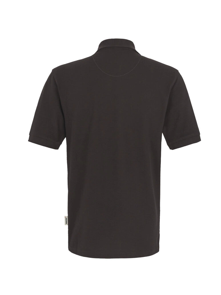 Unisex Polo Performance Mikralinar® Chocolate by Hakro -  ChefsCotton