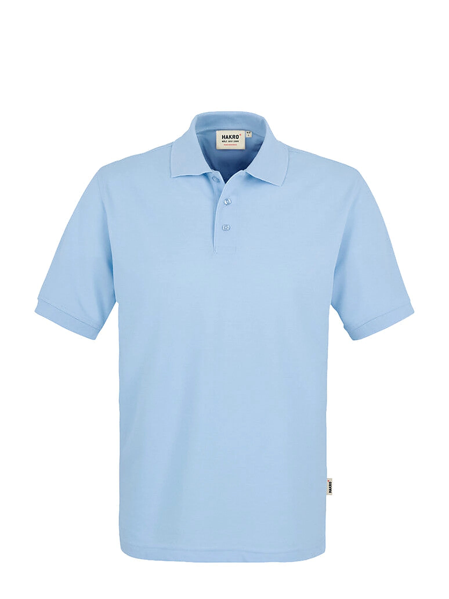 Unisex Polo Performance Mikralinar® Ice Blue by Hakro - ChefsCotton