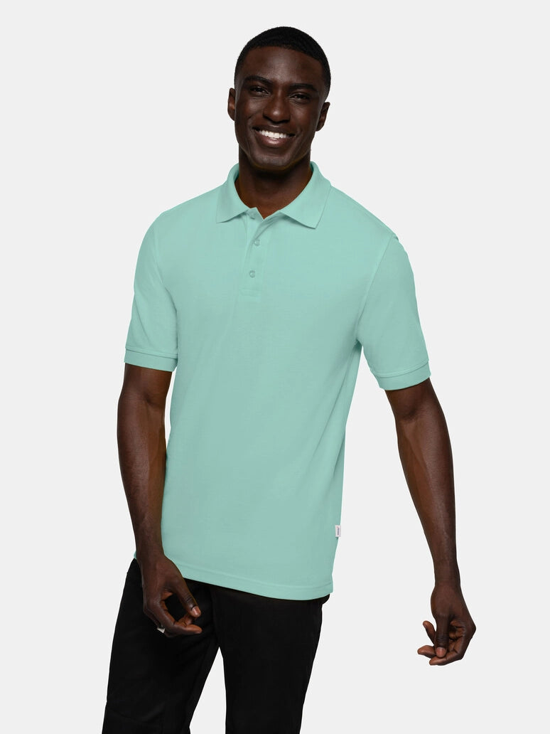 Unisex Polo Performance Mikralinar® Ice Green by Hakro -  ChefsCotton